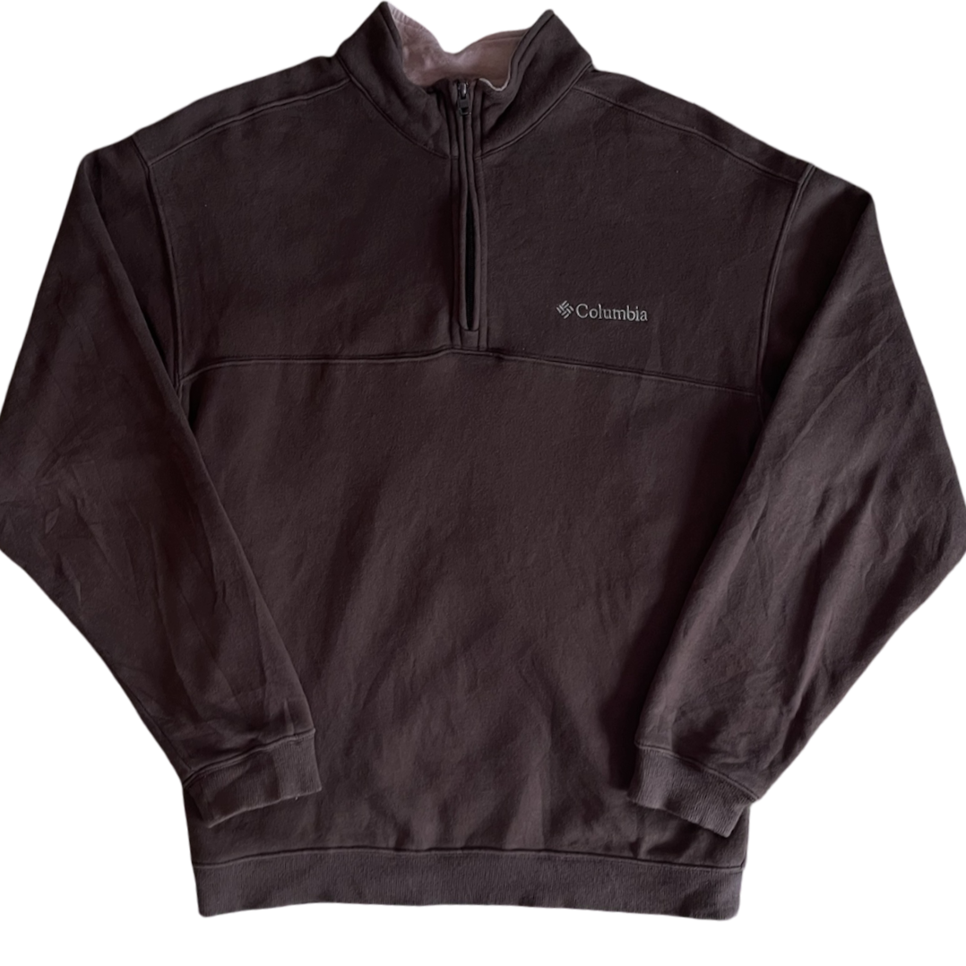 Columbia Crewneck Hoodie 1/3-Zip - M