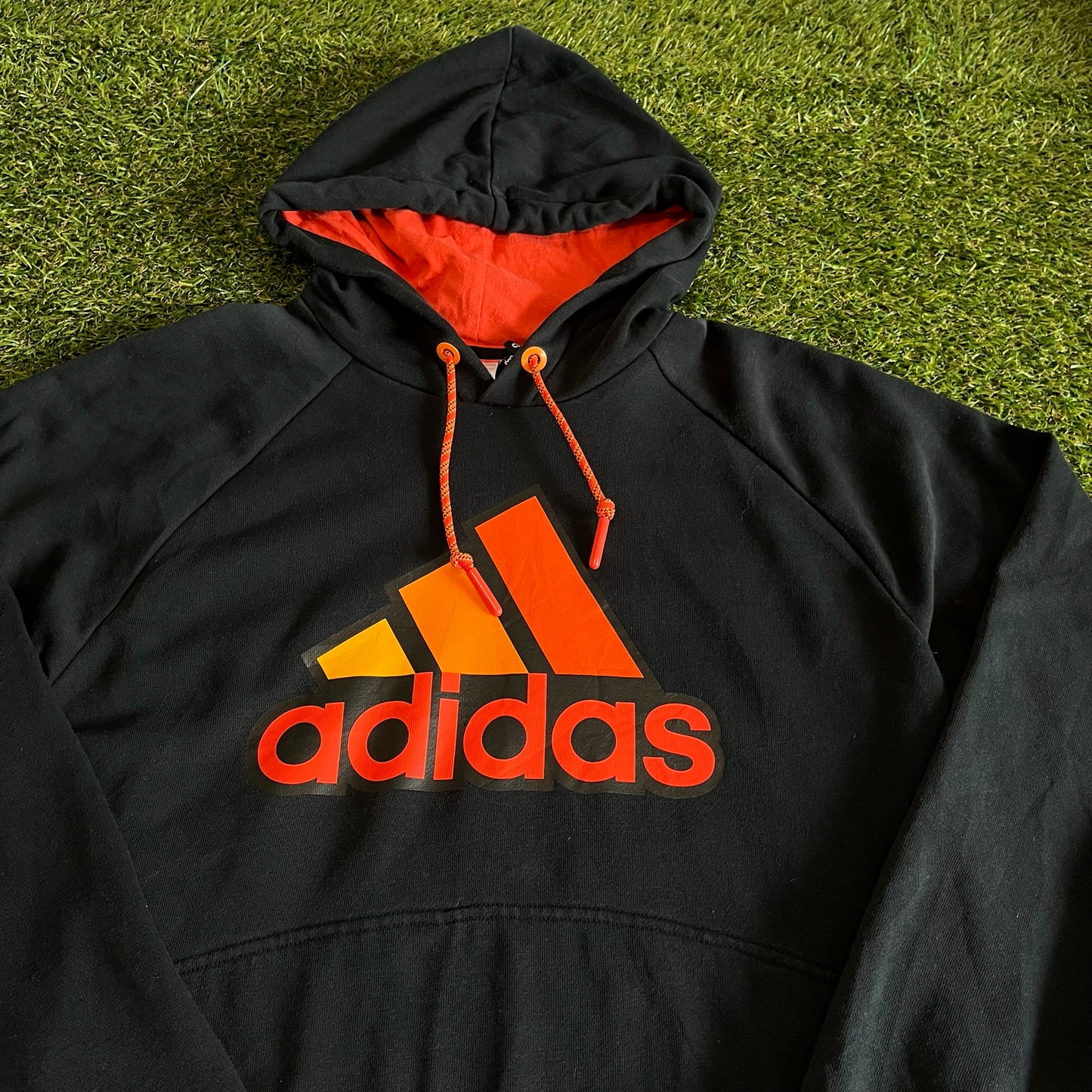 Adidas Hoodie Orange - M