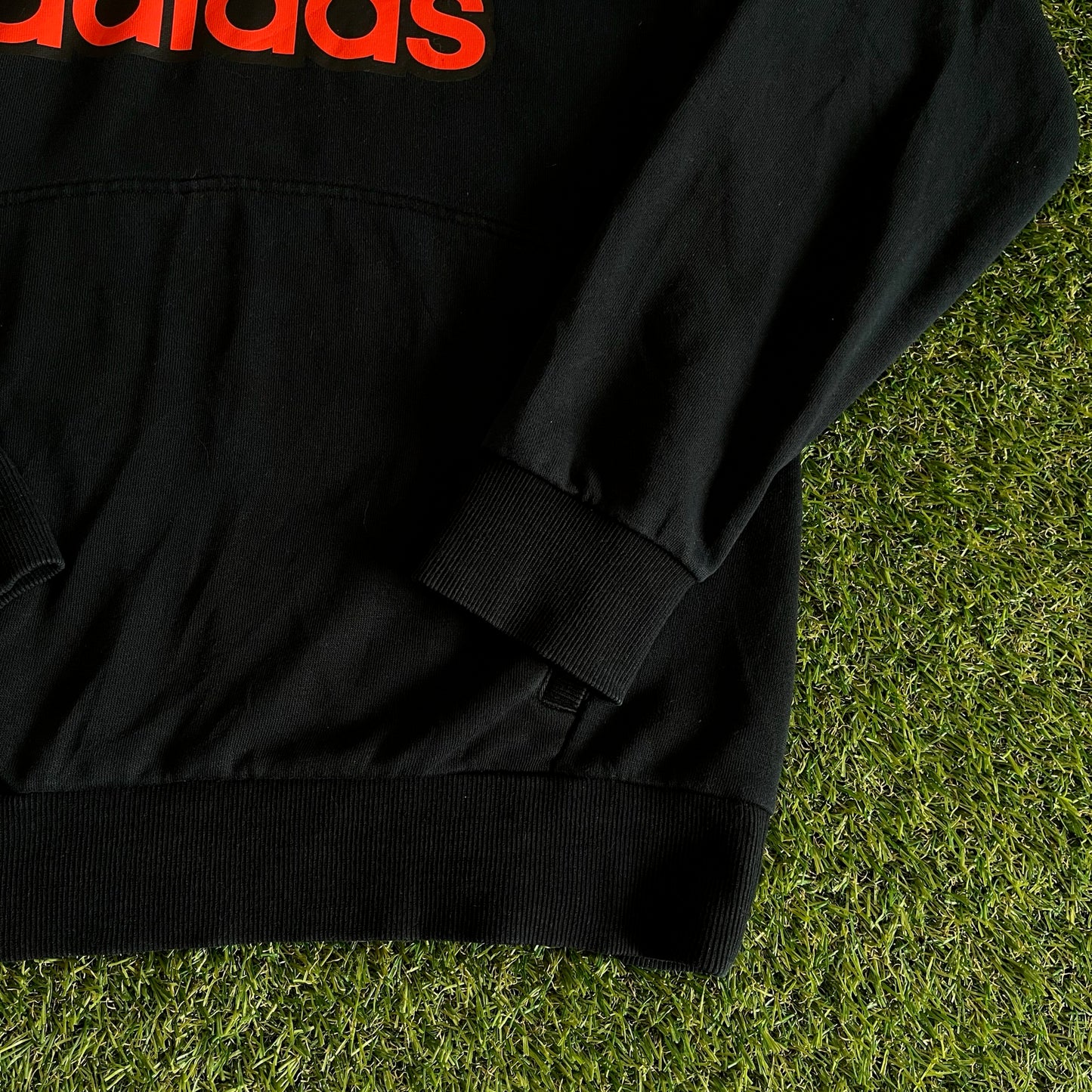 Adidas Hoodie Orange - M