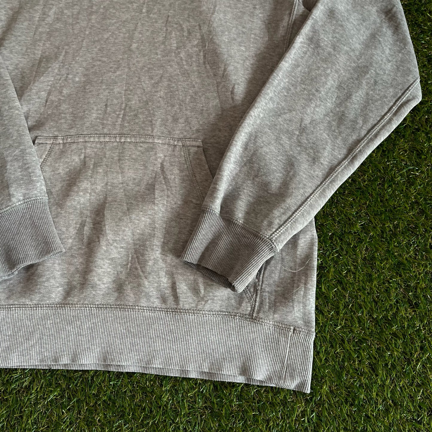 Adidas Hoodie Red Logo - S