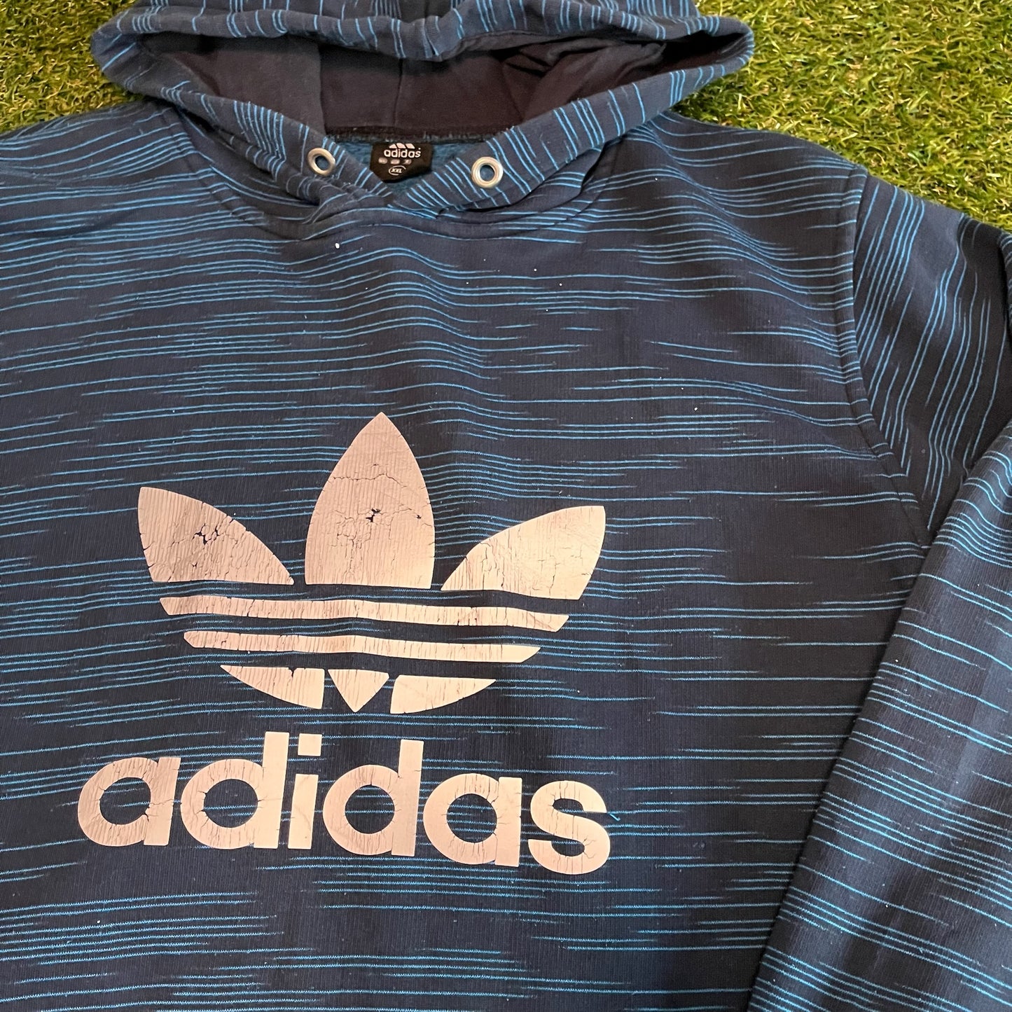 Adidas Hoodie Reflective - XXL