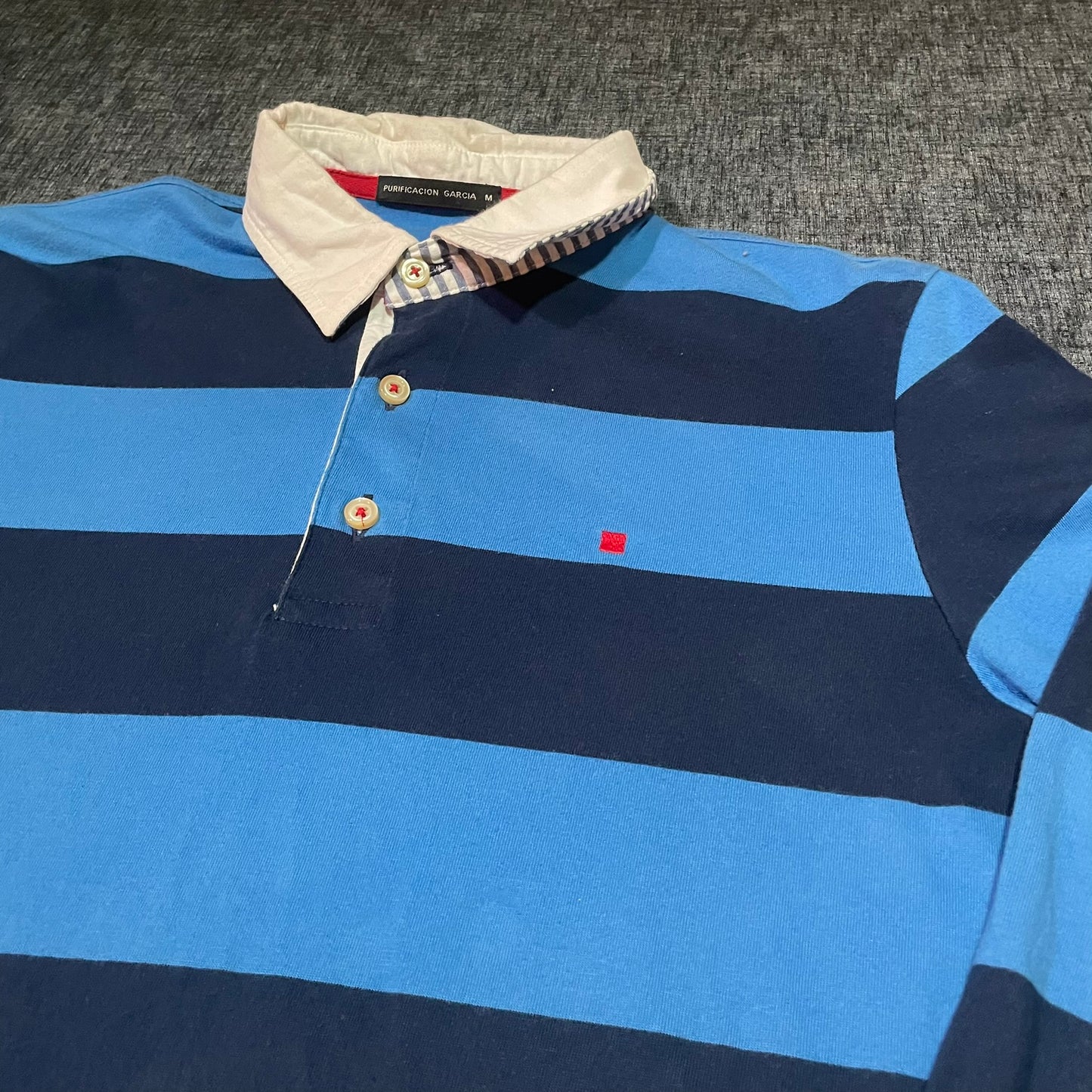 Purificación García Polo Shirt Stripes - M