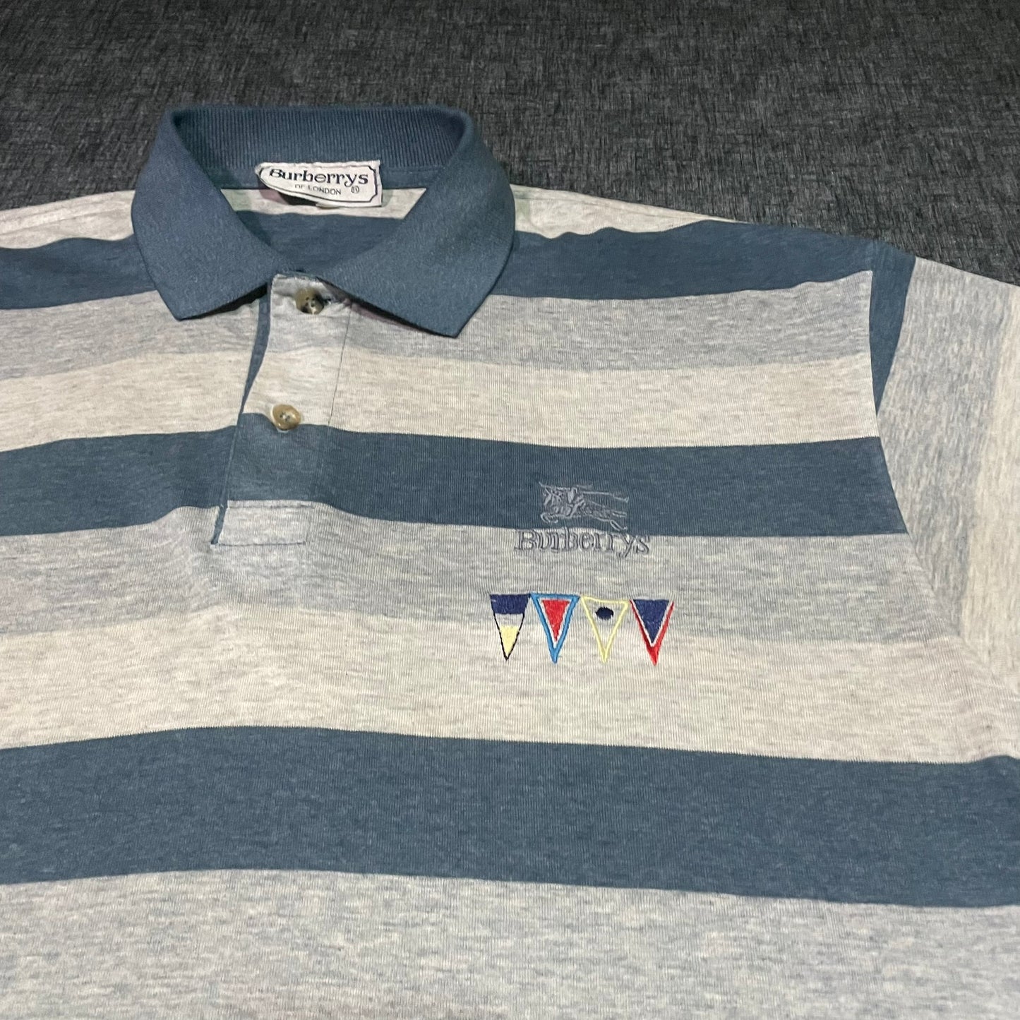 Burberry Polo Shirt Vintage Nautical - M