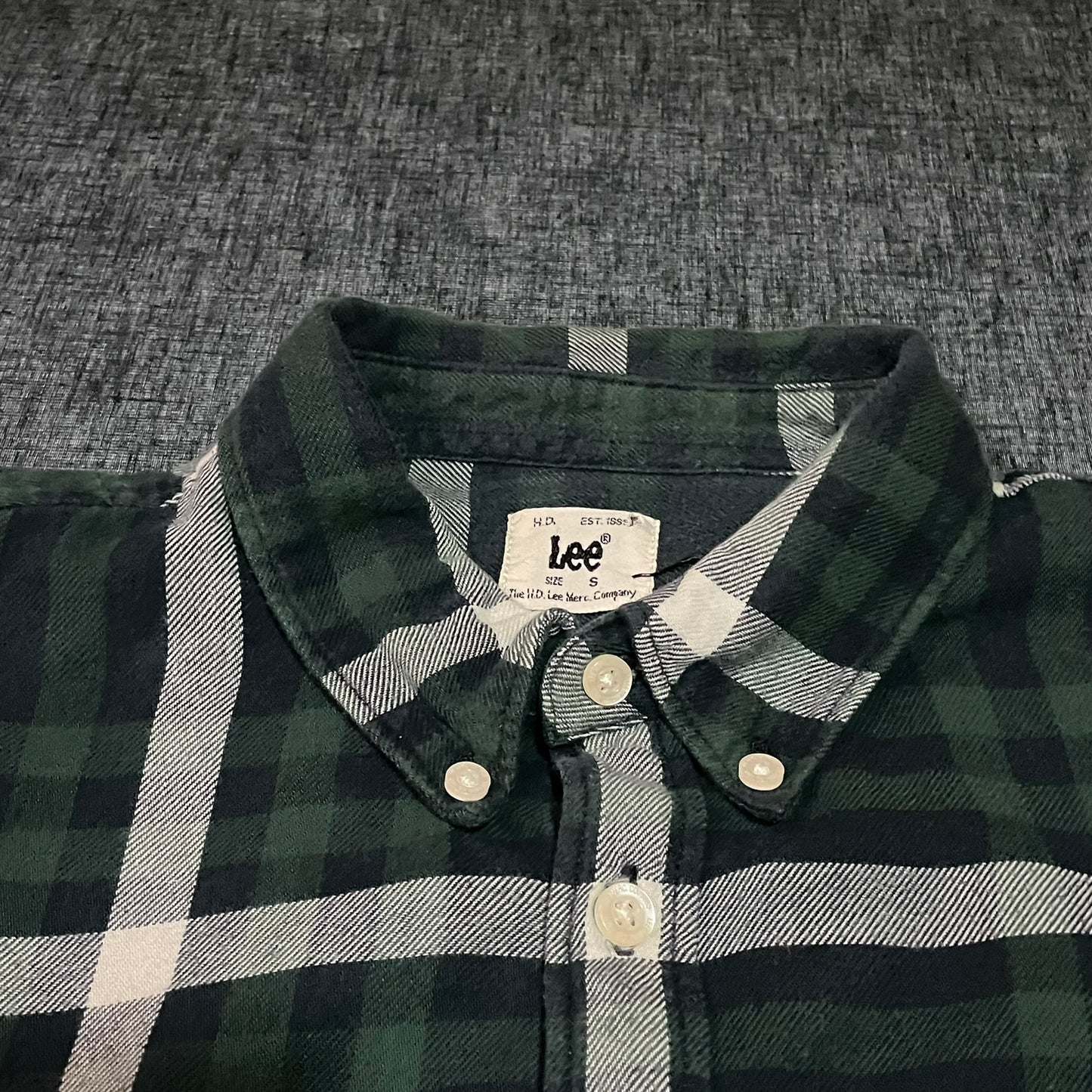 Lee Cotton Shirt Plaid - S