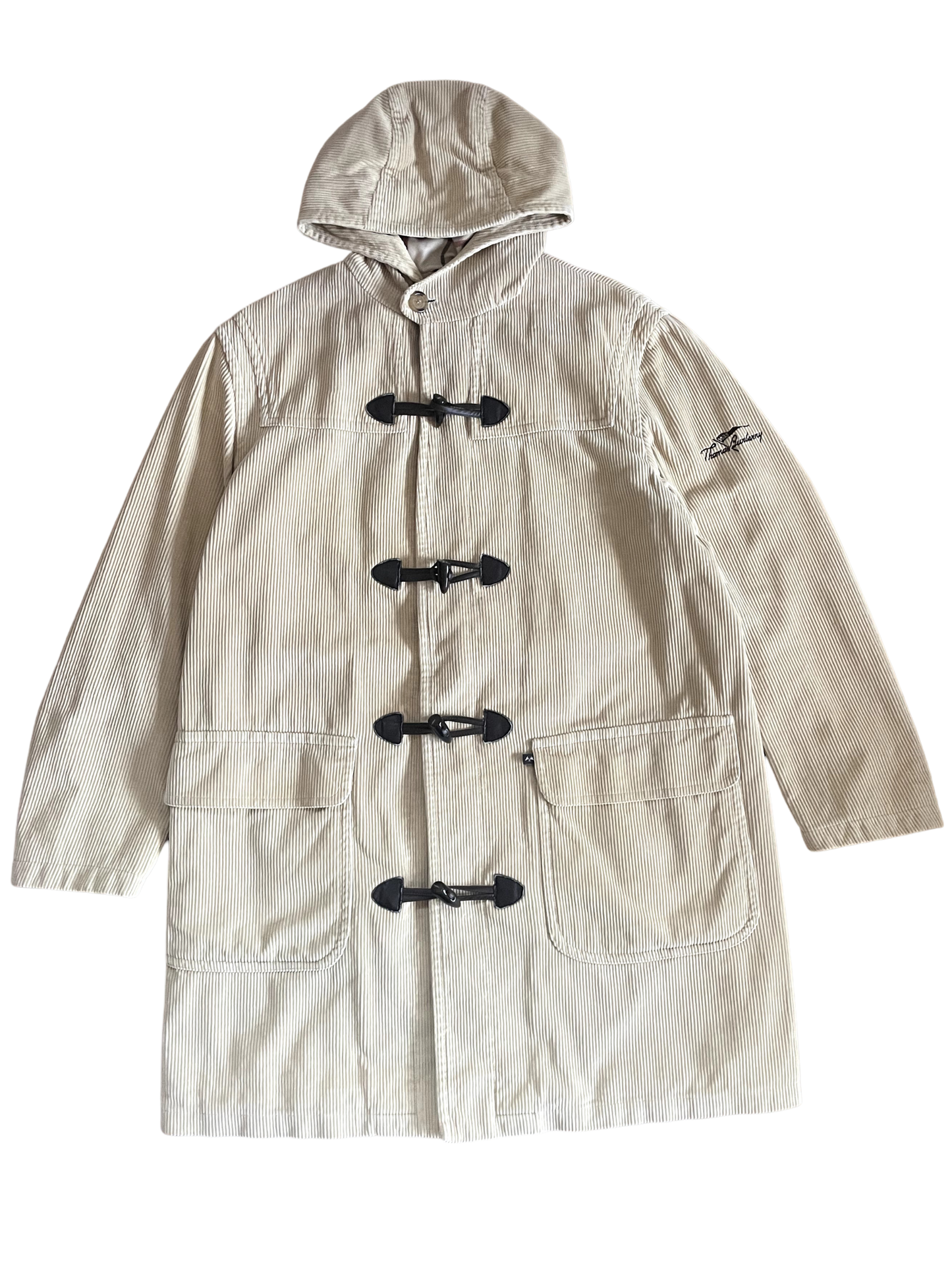Burberry Corduroy Duffle Coat -L