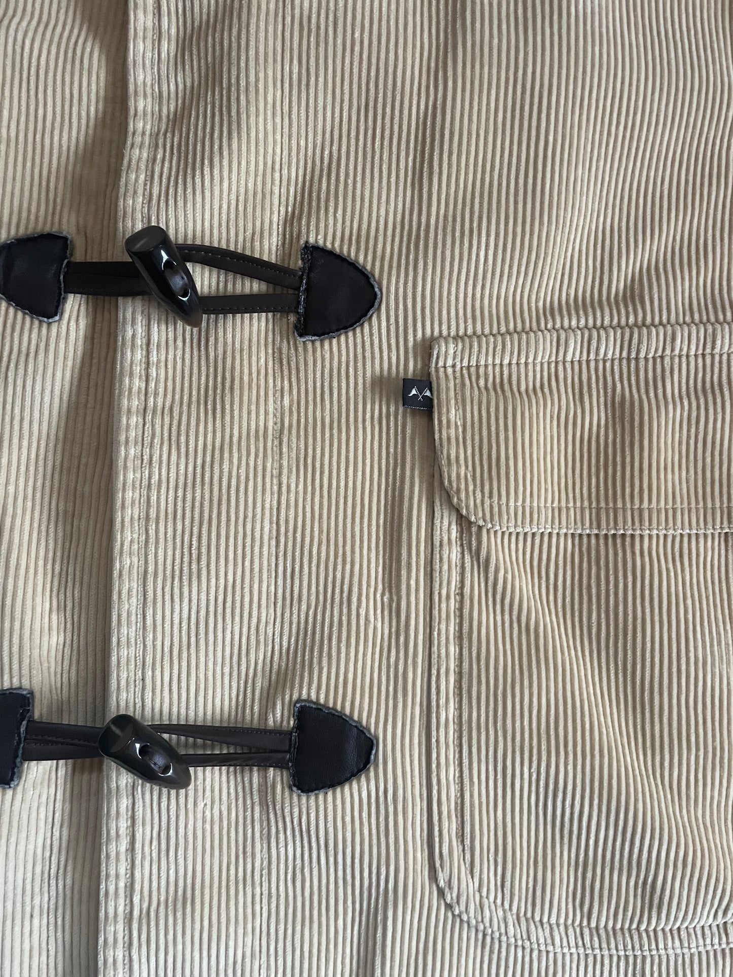 Burberry Corduroy Duffle Coat -L