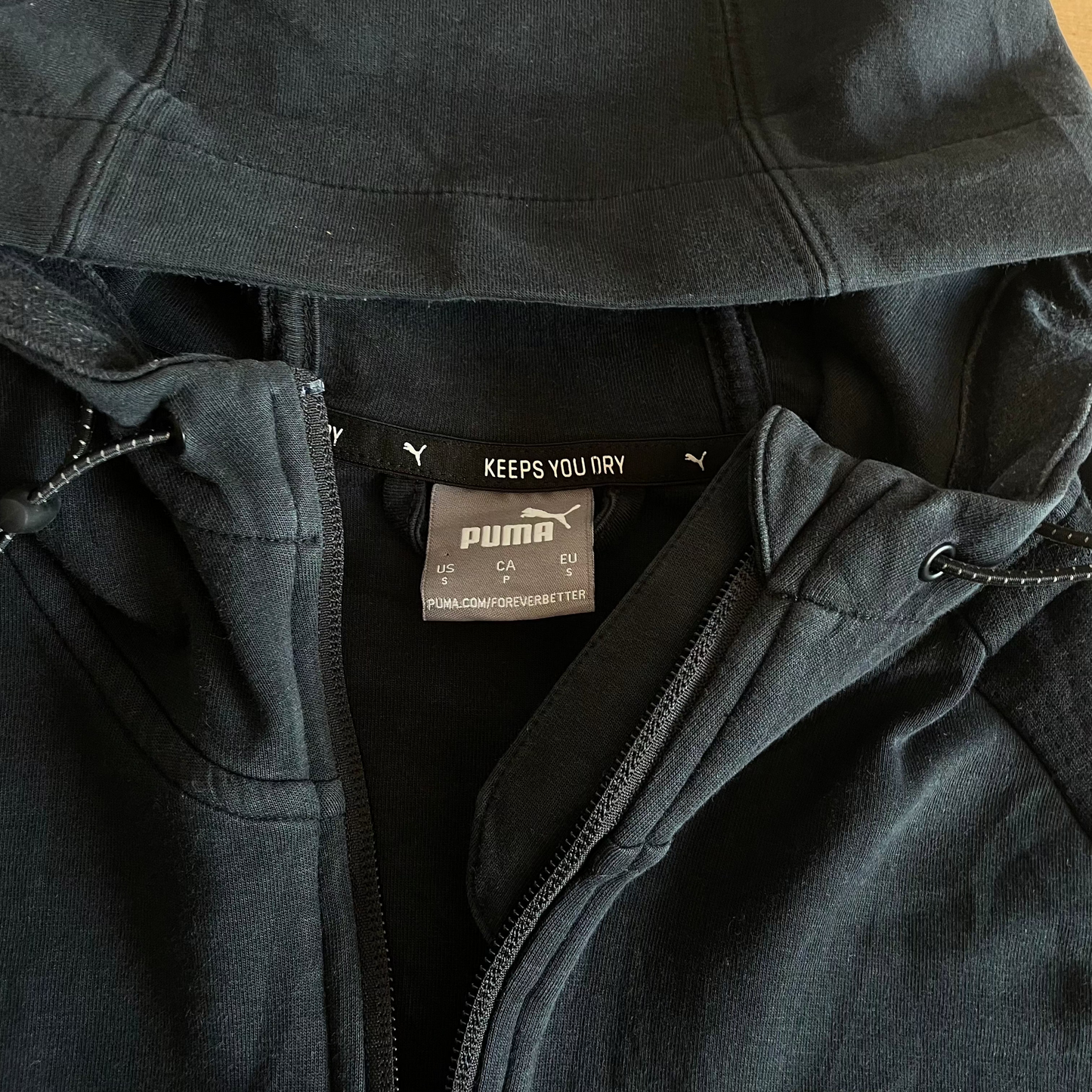 Puma Zipper Techwear Hoodie Jacket - S