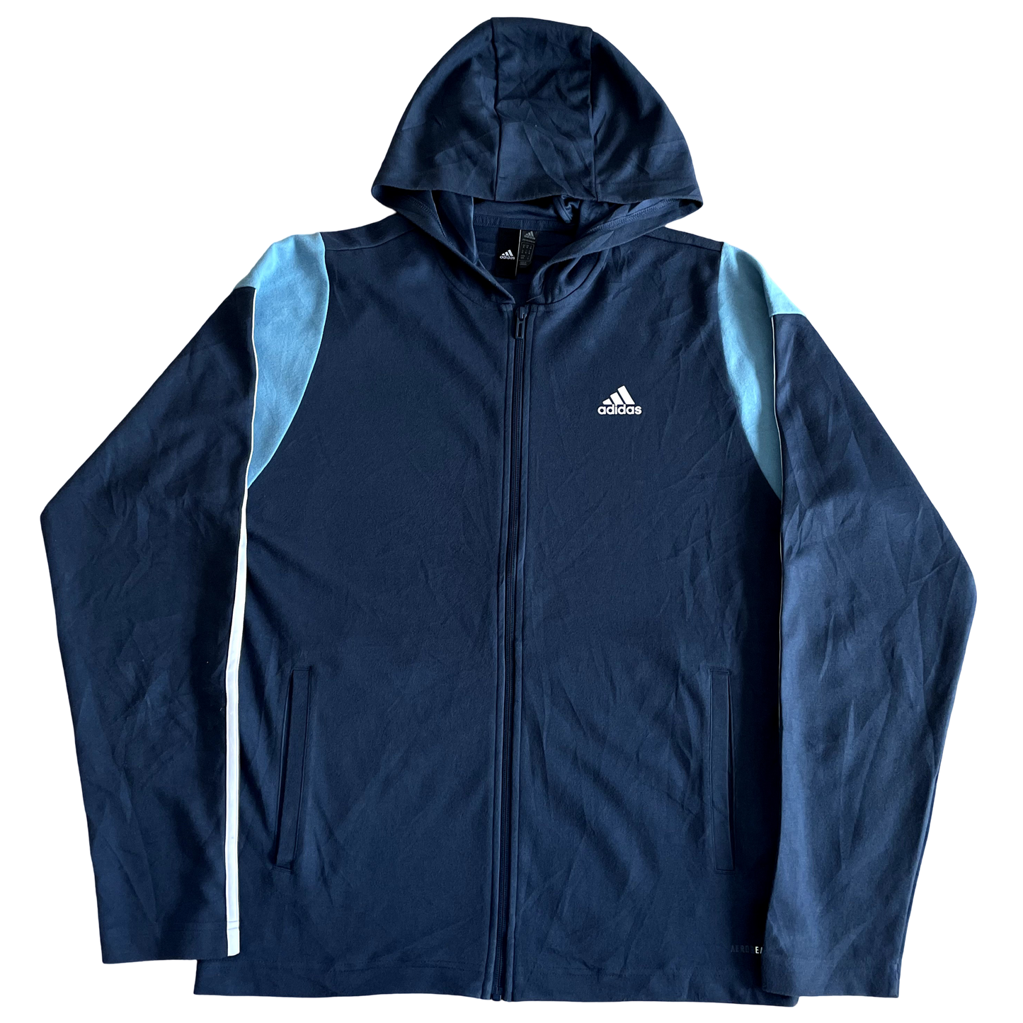 Adidas Zipper Hooded Jacket - M