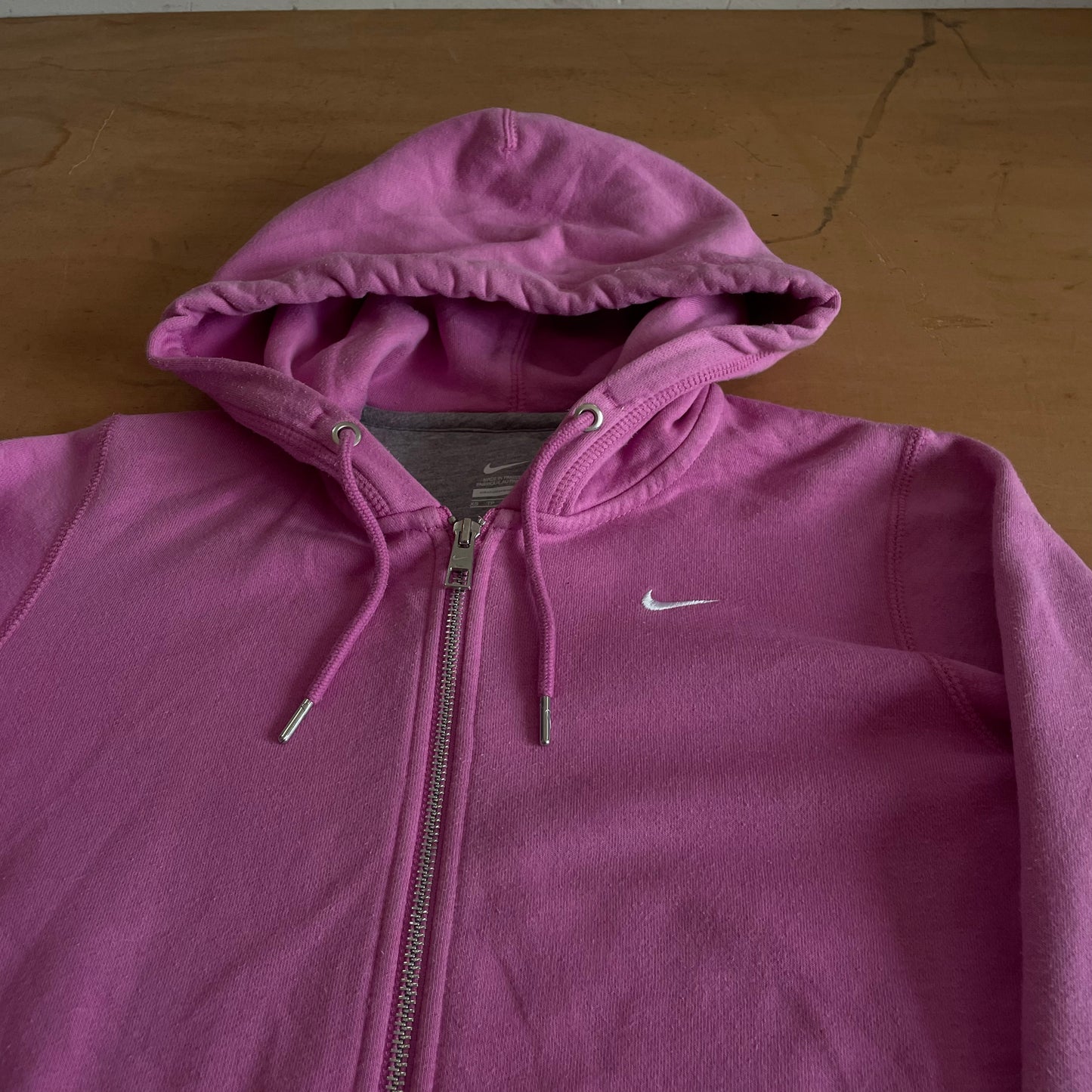 Nike Zipper Hooded Jacket - XS