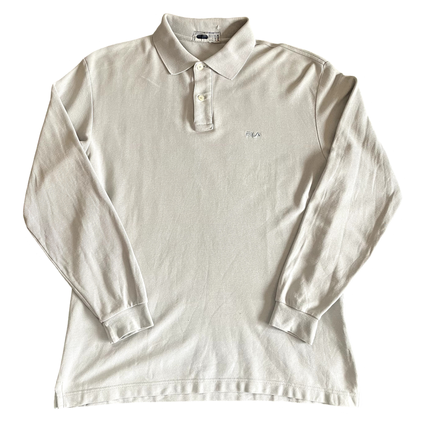 Fila Polo Shirt Long Sleeve - L