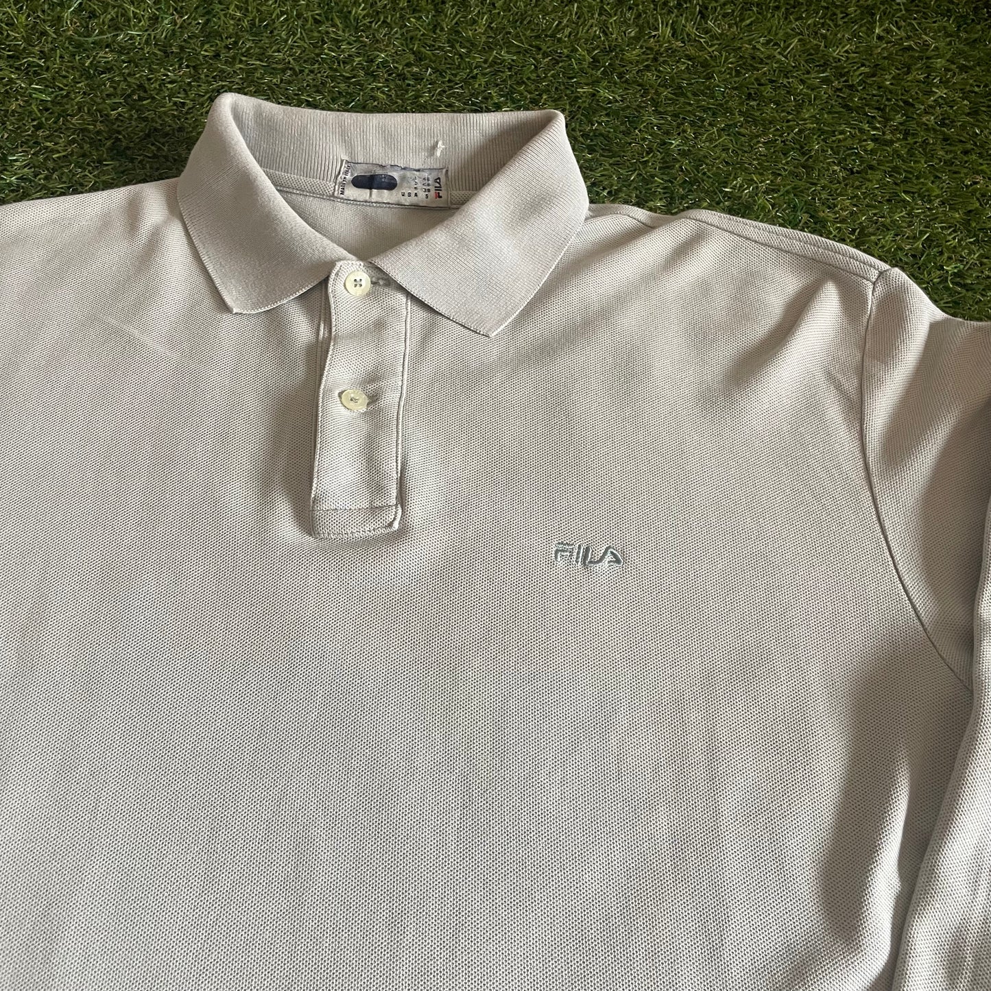 Fila Polo Shirt Long Sleeve - L