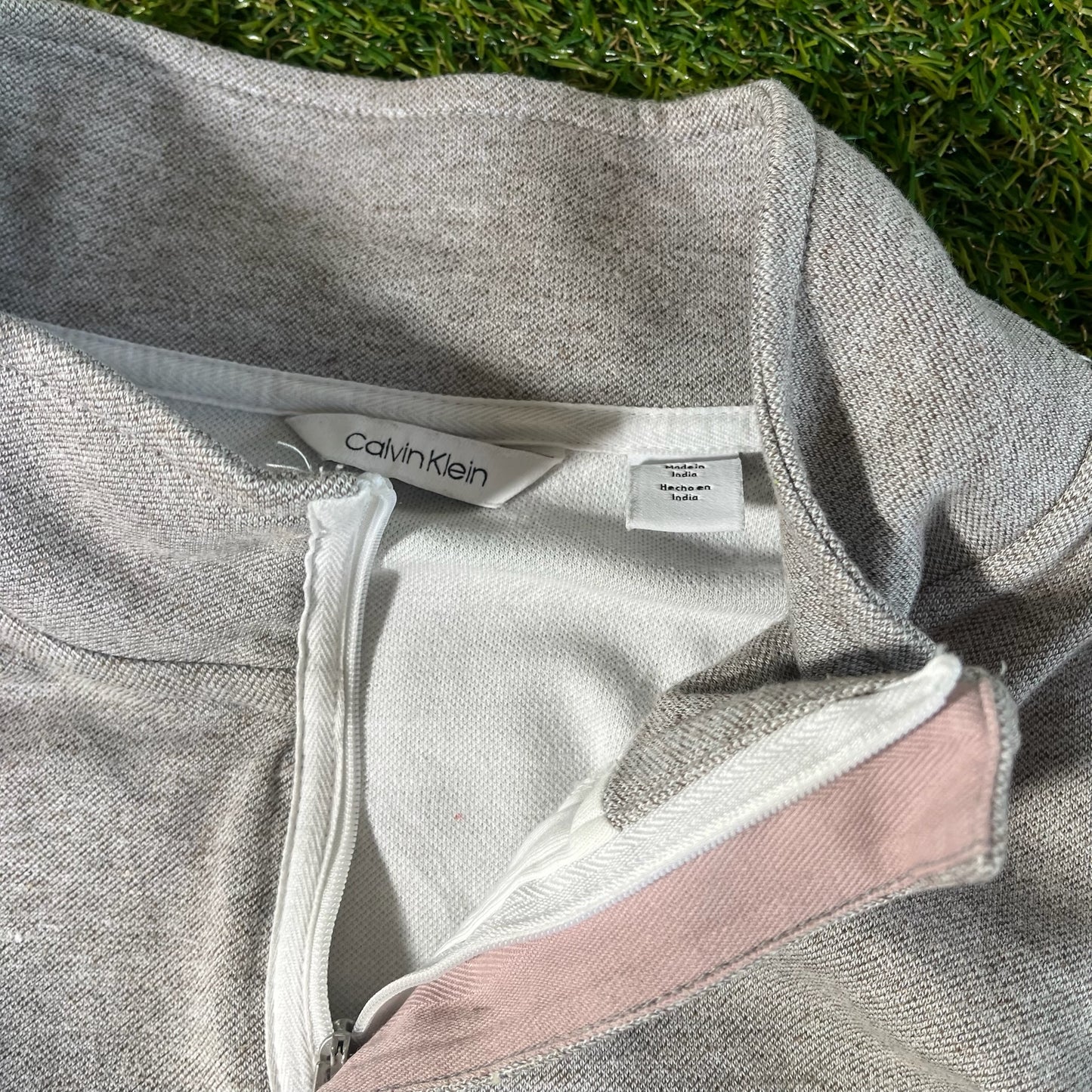 Clavin Klein Crewneck Hoodie 1/3-Zip - L