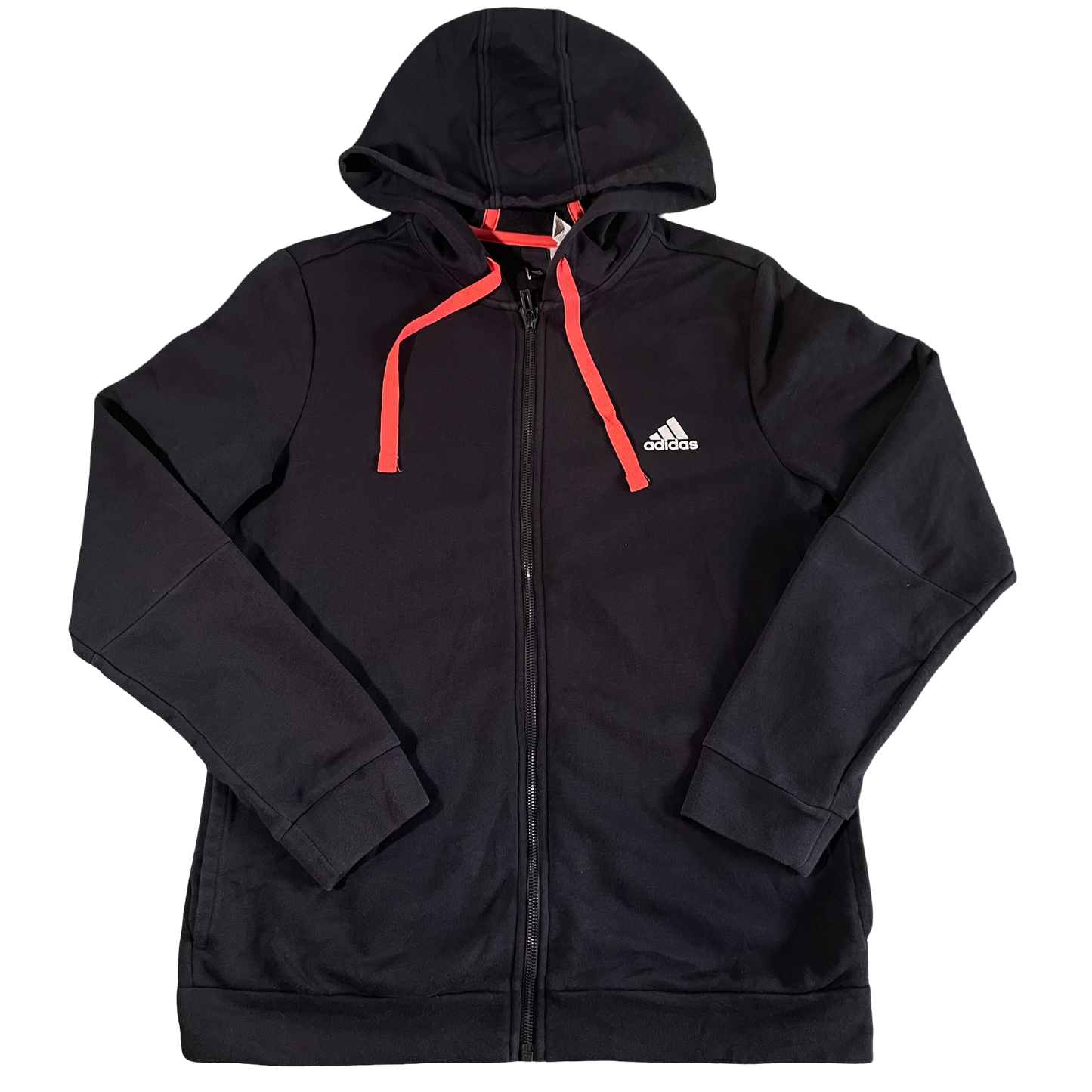 Adidas Zipper Jacket Three Stripes - M