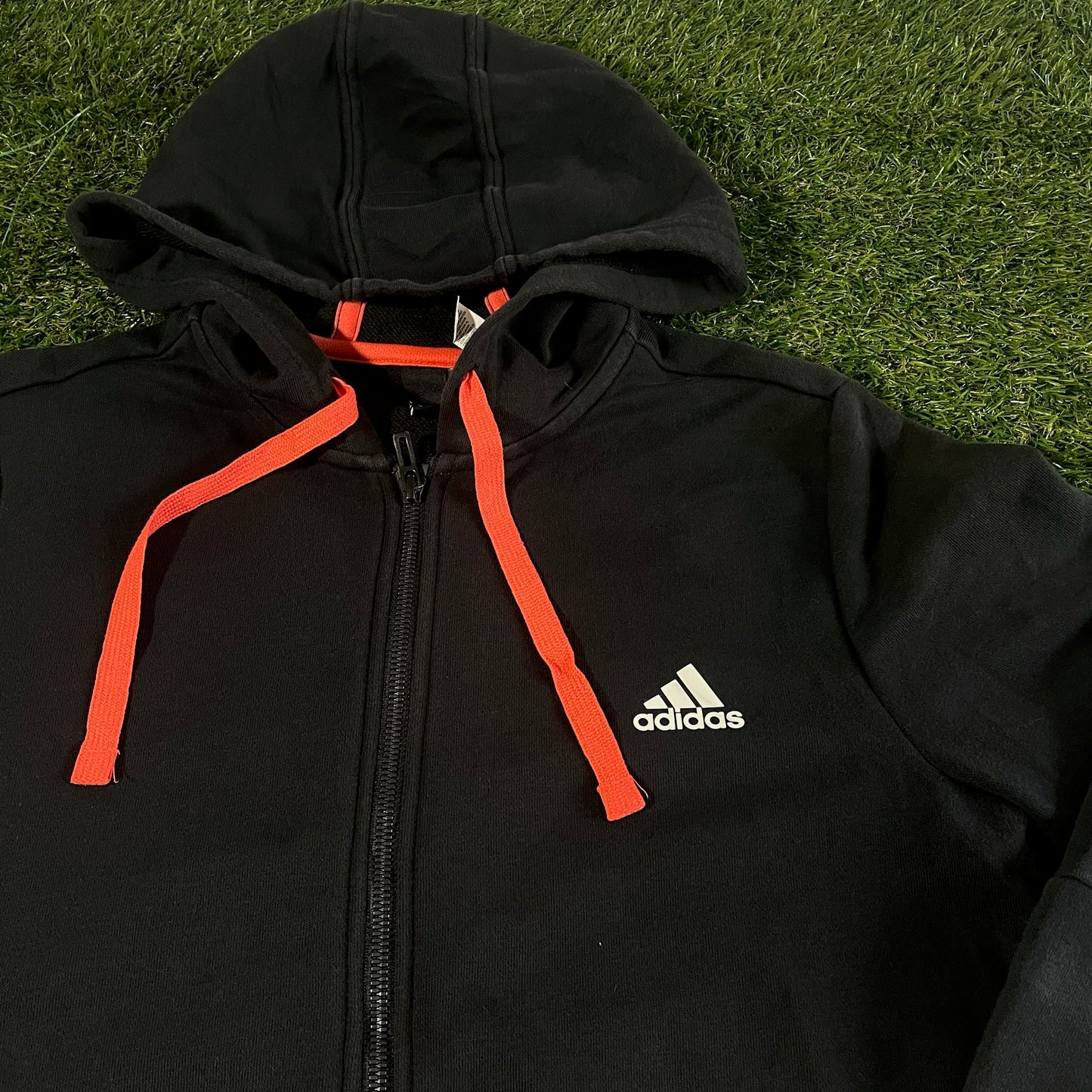 Adidas Zipper Jacket Three Stripes - M