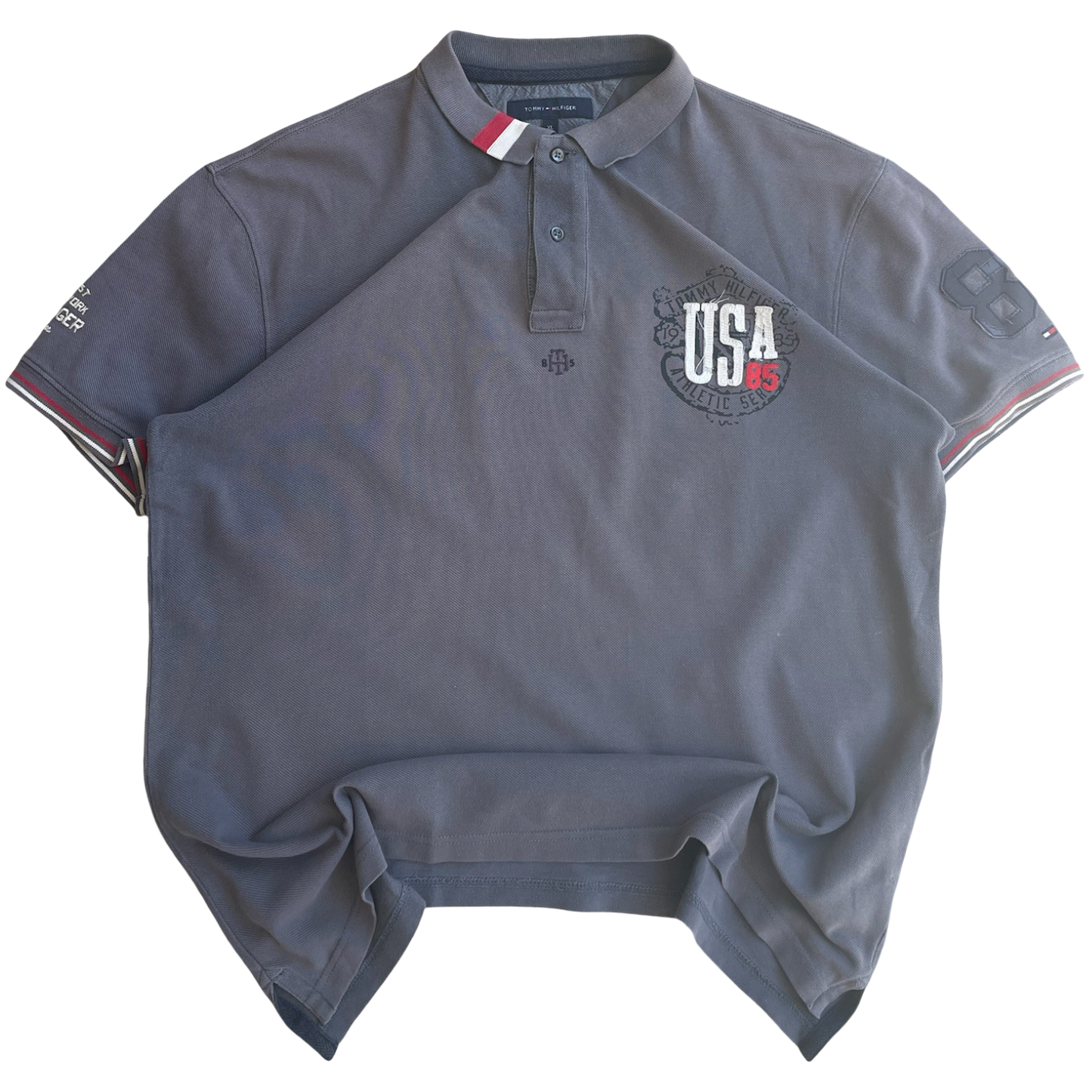 Tommy Hilfiger Polo Shirt Classic USA 85 - XL