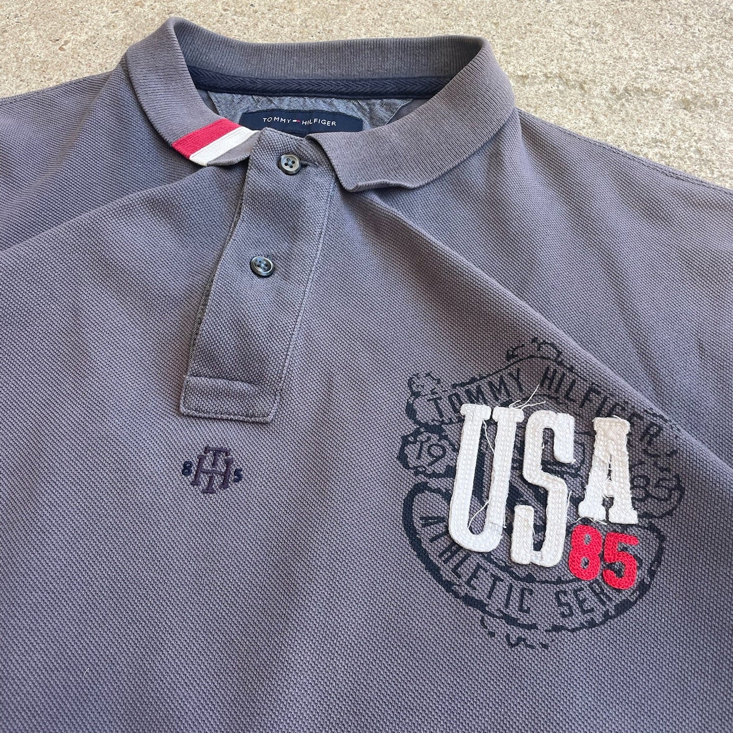 Tommy Hilfiger Polo Shirt Classic USA 85 - XL