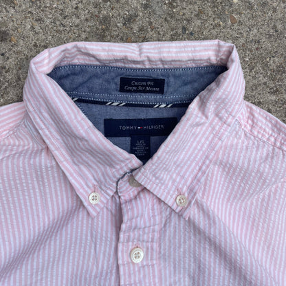 Tommy Hilfiger Striped Shirt Classic Fit - L