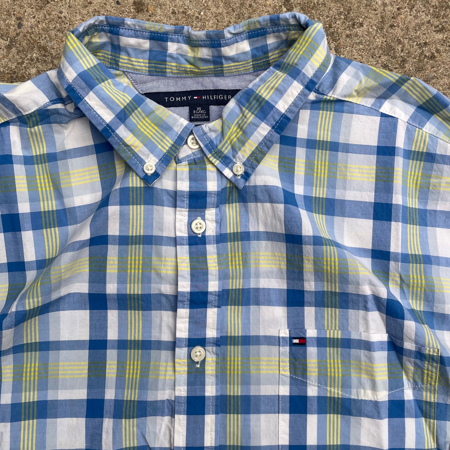 Tommy Hilfiger Plaid Shirt Classic Fit - XL
