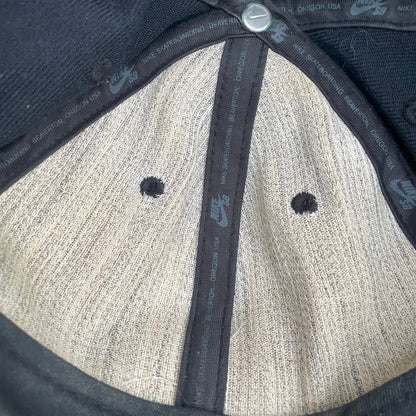 Nike SB Skateboarding Cap Classic Black Logo