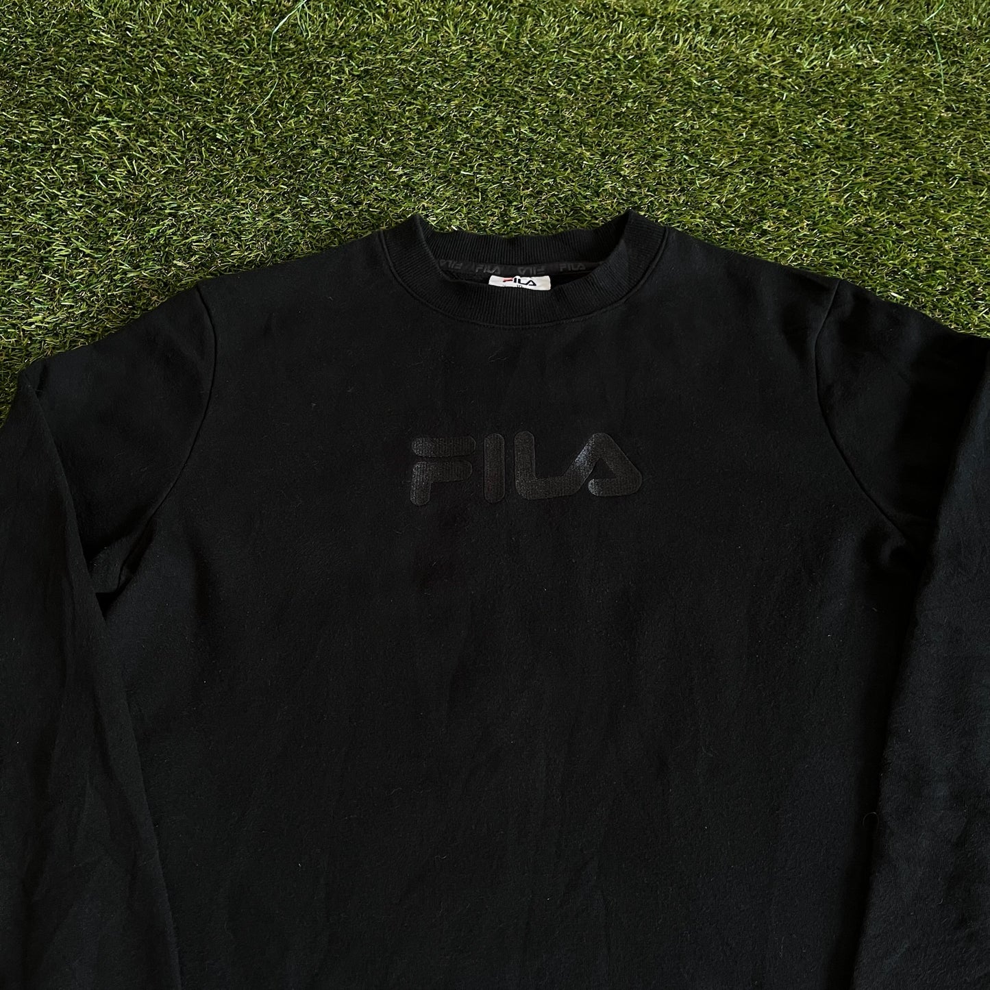 Fila Crewneck Hoodie All Black - M