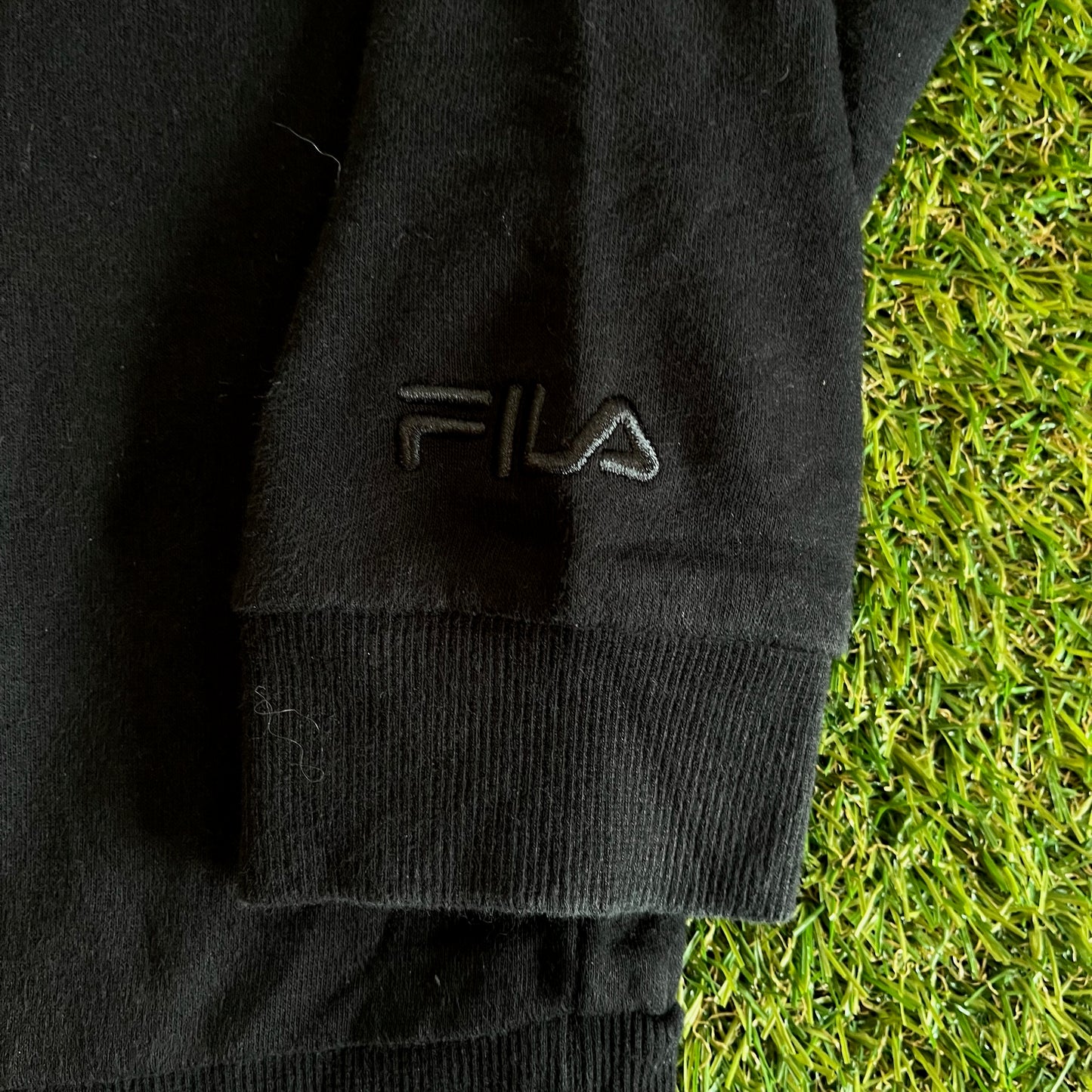Fila Crewneck Hoodie All Black - M