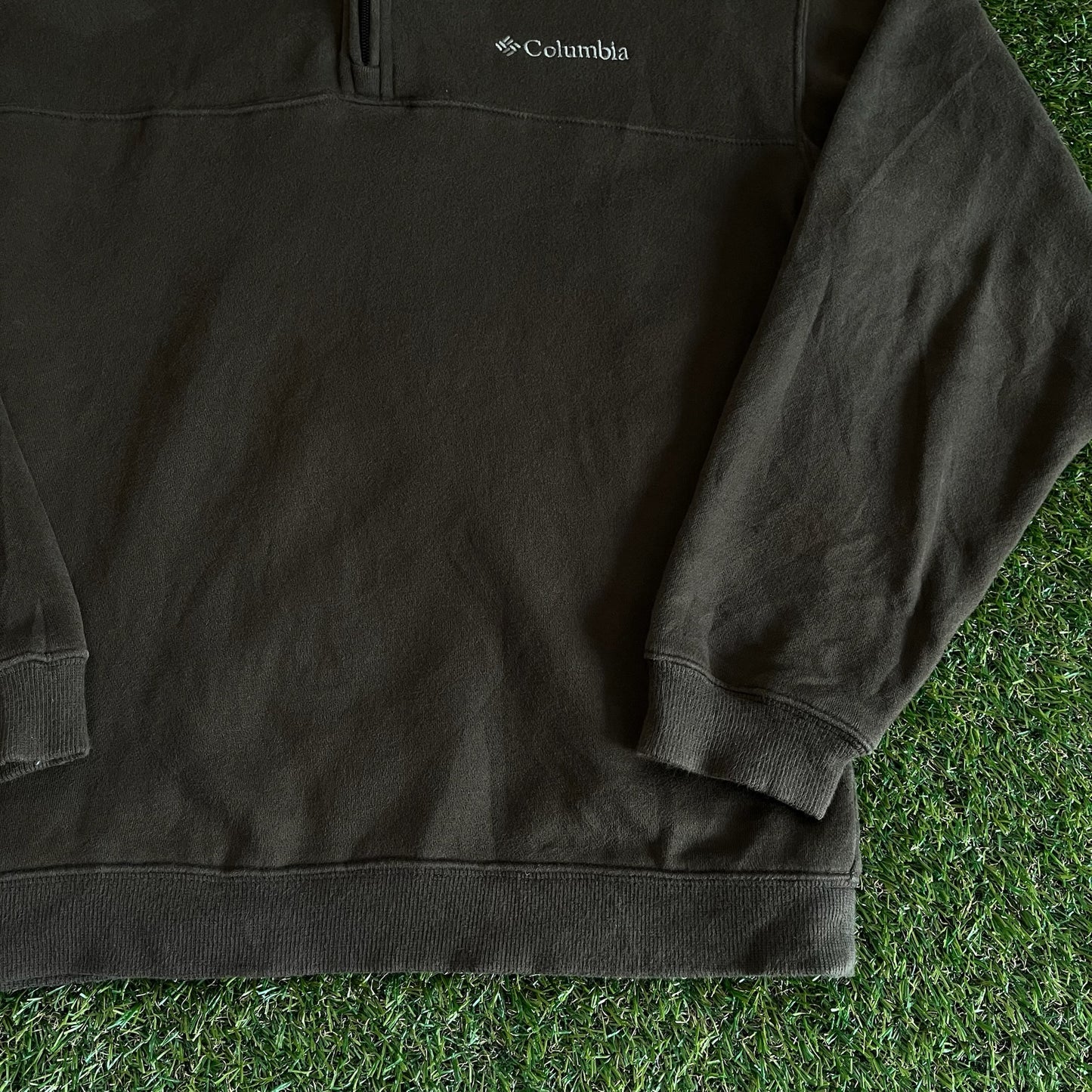 Columbia Crewneck Hoodie 1/3-Zip - M