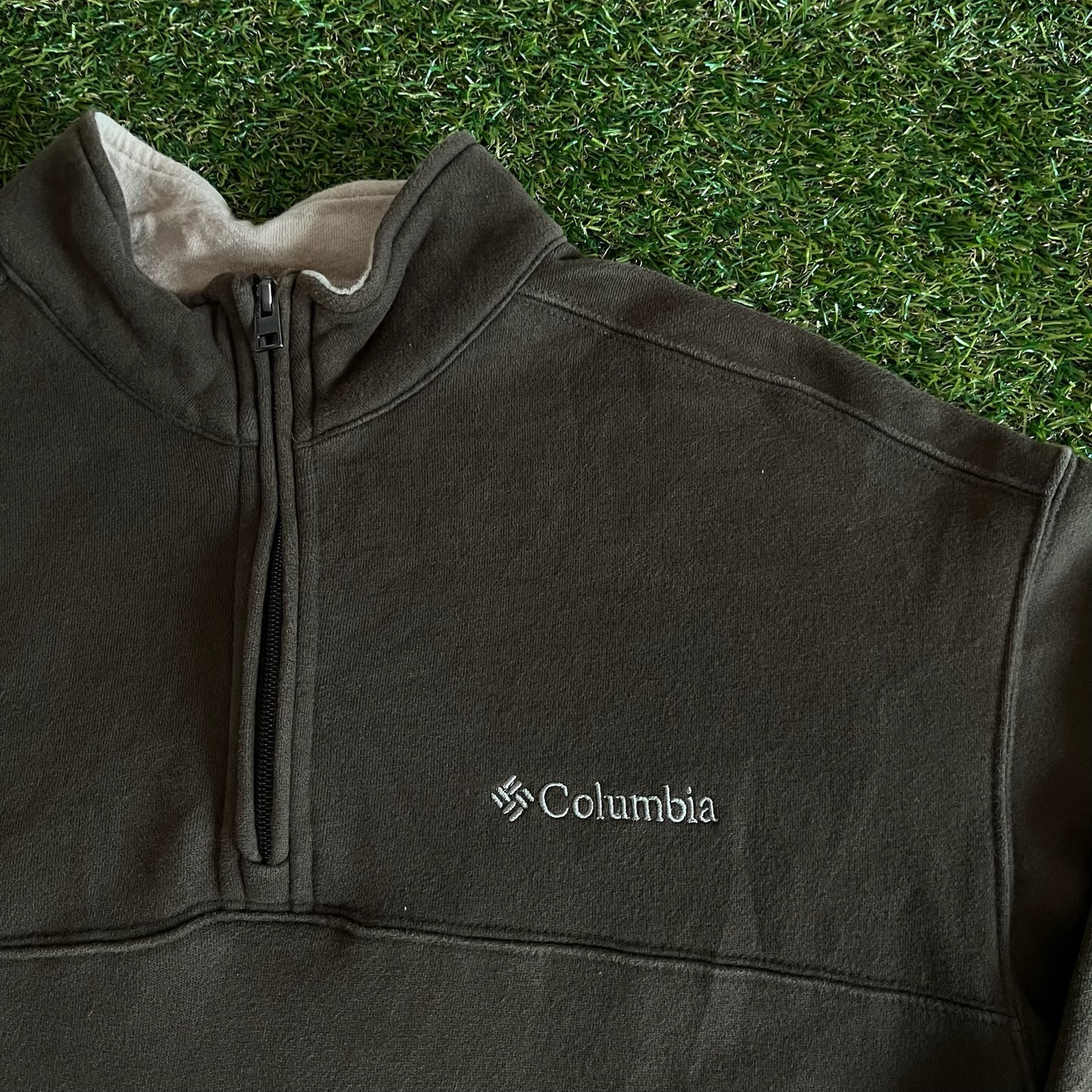 Columbia Crewneck Hoodie 1/3-Zip - M