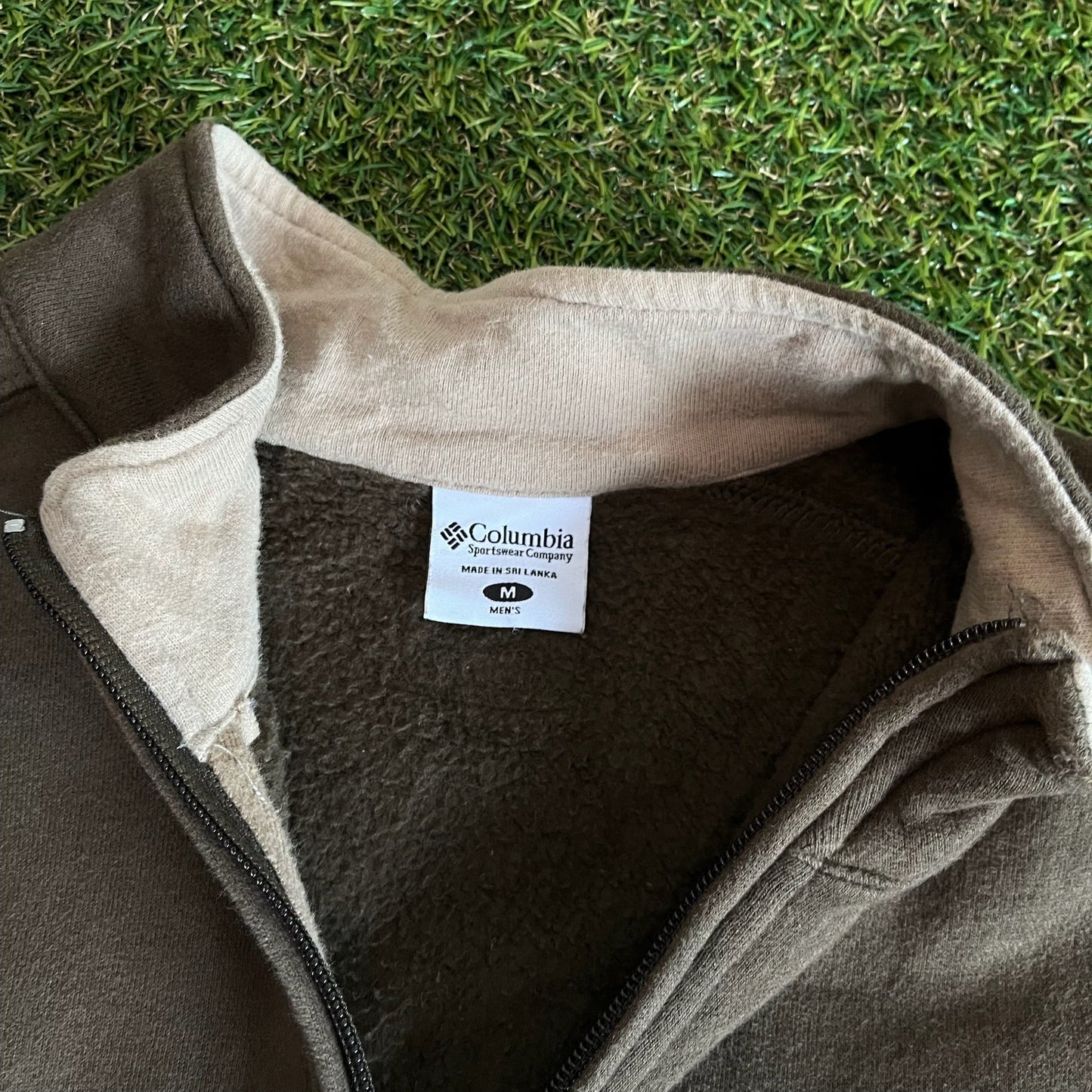 Columbia Crewneck Hoodie 1/3-Zip - M