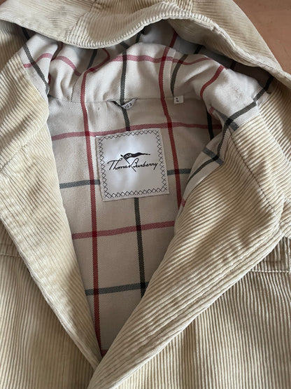 Burberry Corduroy Duffle Coat -L