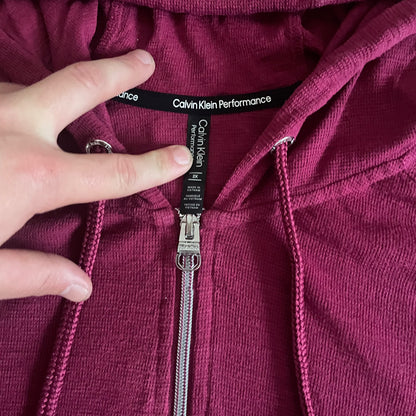 Calvin Klein Performance Zipper Hooded Jacket - 2XL