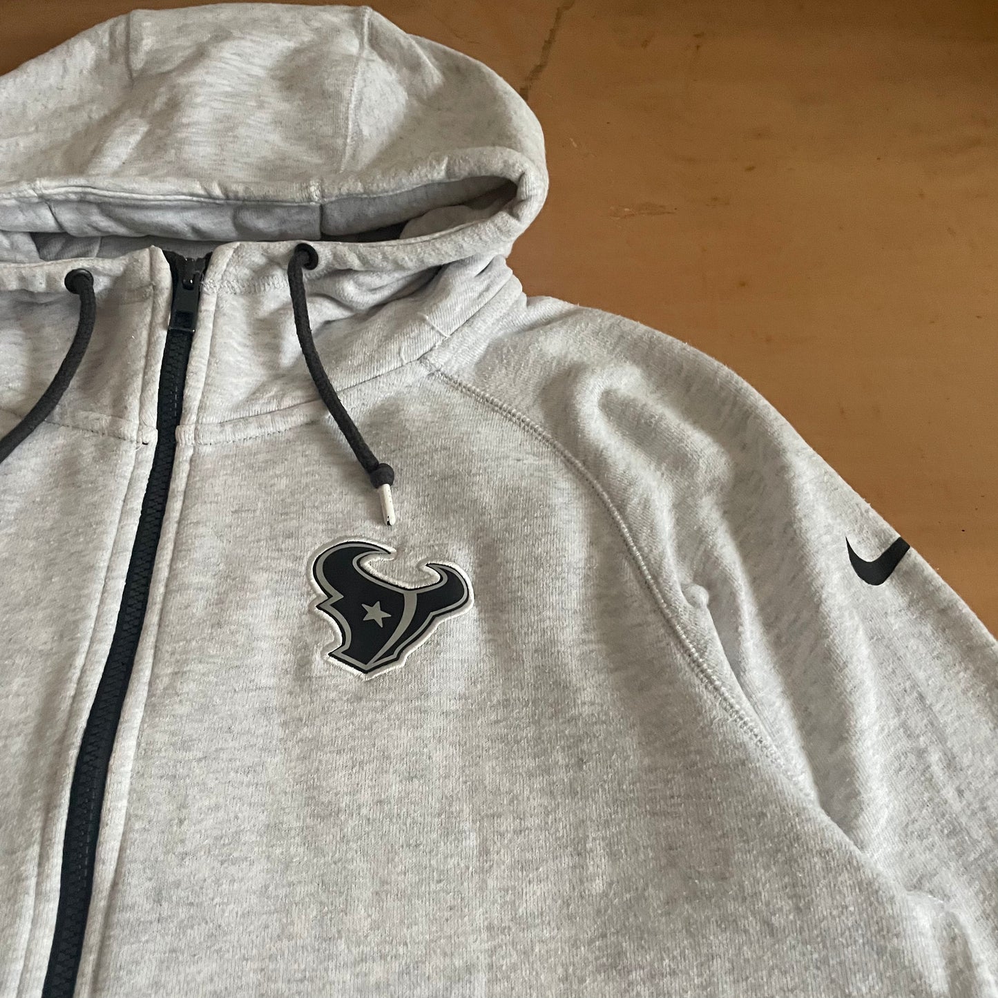 Nike x Houston Texans NFL Zipper Hooded Jacket - L