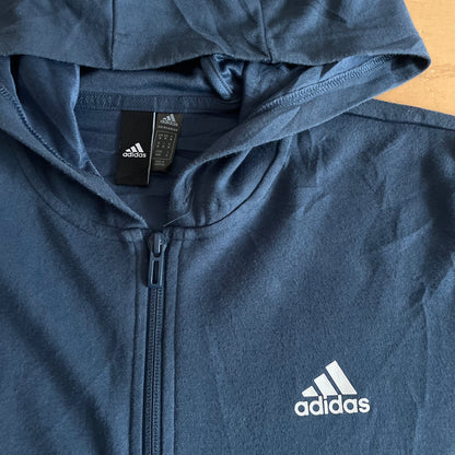 Adidas Zipper Hooded Jacket - M