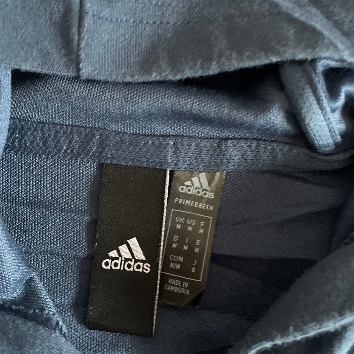 Adidas Zipper Hooded Jacket - M
