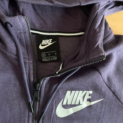 Nike Zipper Hooded Jacket - M