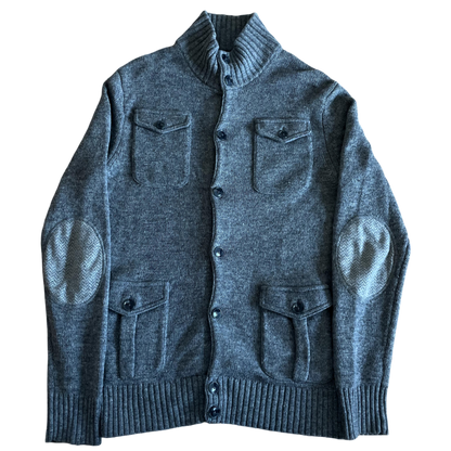 Tommy Hilfiger Wool Cardigan Button-Up Jacket - L
