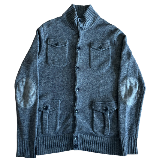 Tommy Hilfiger Wool Cardigan Button-Up Jacket - L