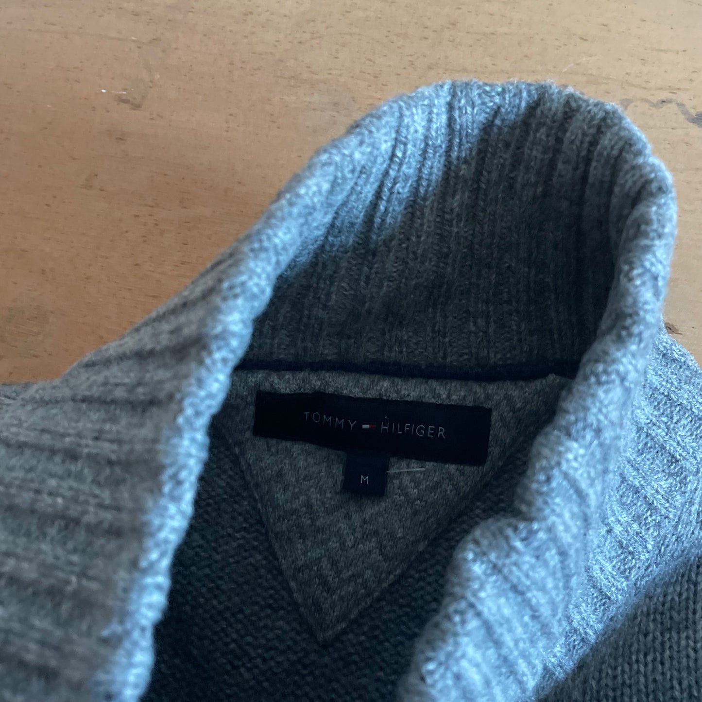 Tommy Hilfiger Wool Cardigan Button-Up Jacket - L