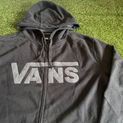 Vans Zipper Hooded Classic Logo - L