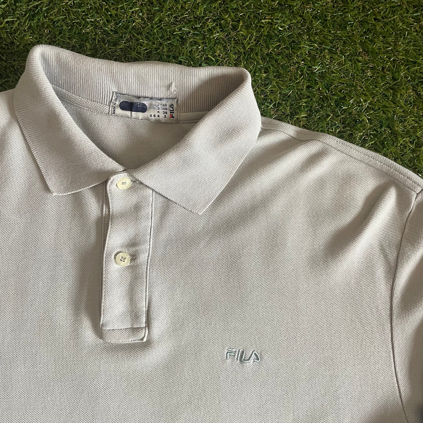 Fila Polo Shirt Long Sleeve - L