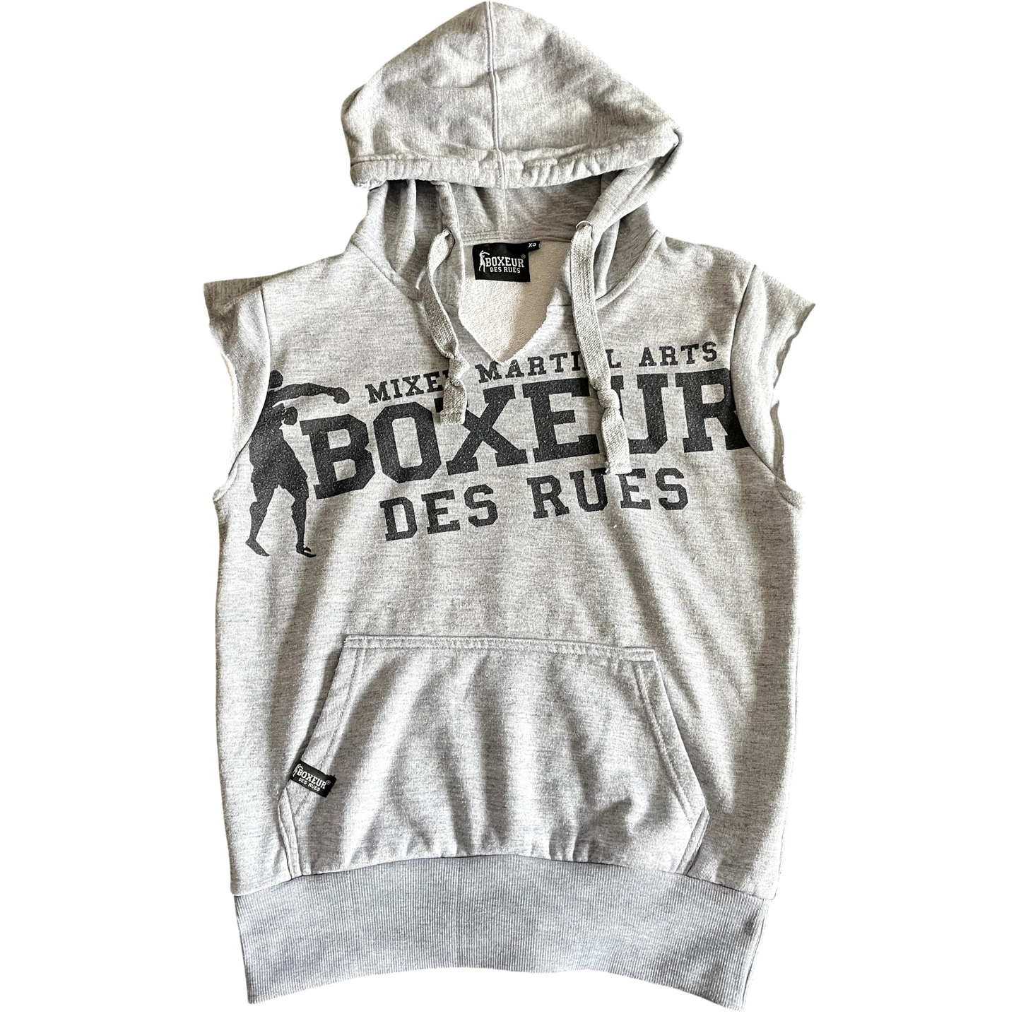 Boxeur Des Rues Sleeveless Hoodie MMA - XS