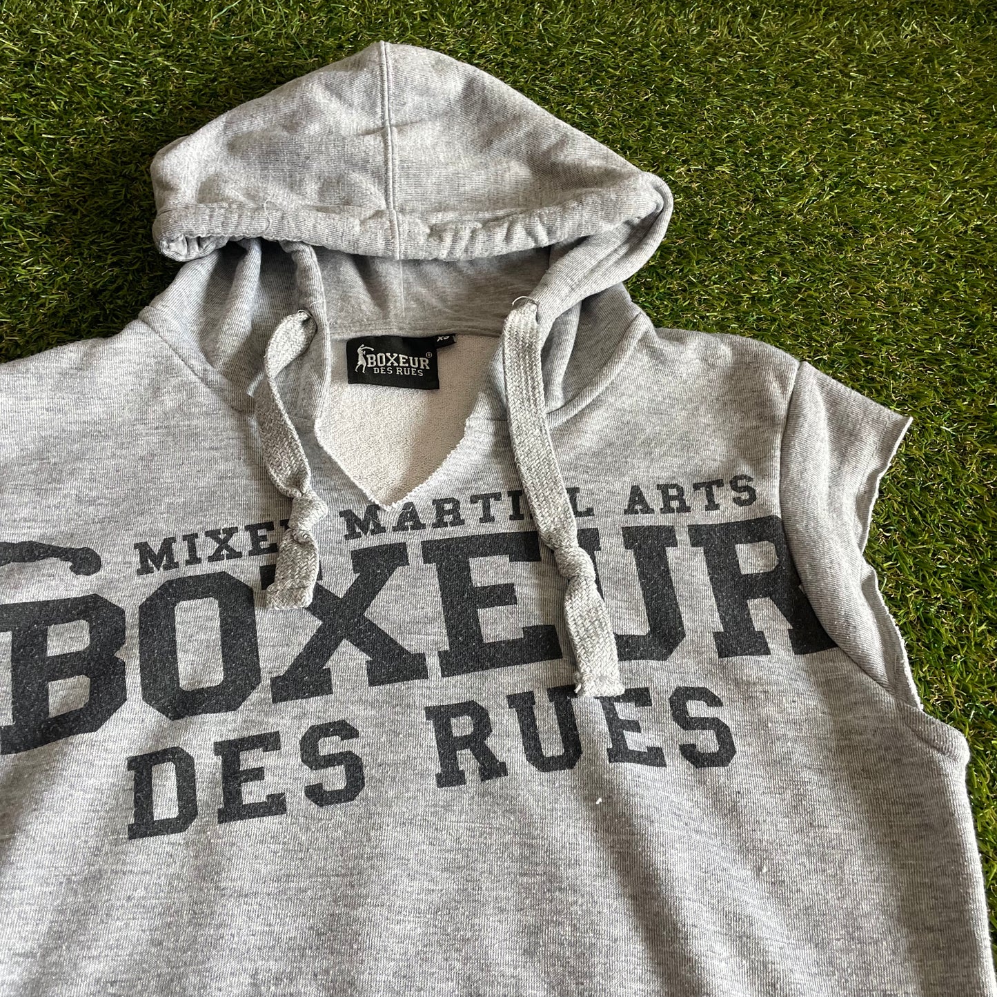 Boxeur Des Rues Sleeveless Hoodie MMA - XS