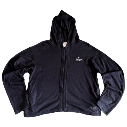 Champion Zipper Hooded Jacket Cropped Style - XL