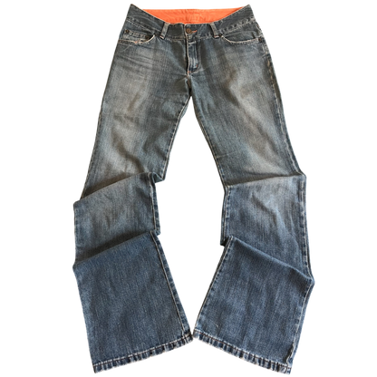 Vintage Flared Denim Jeans - M