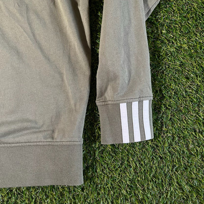 Adidas Crewneck Hoddie Two-Tone -S