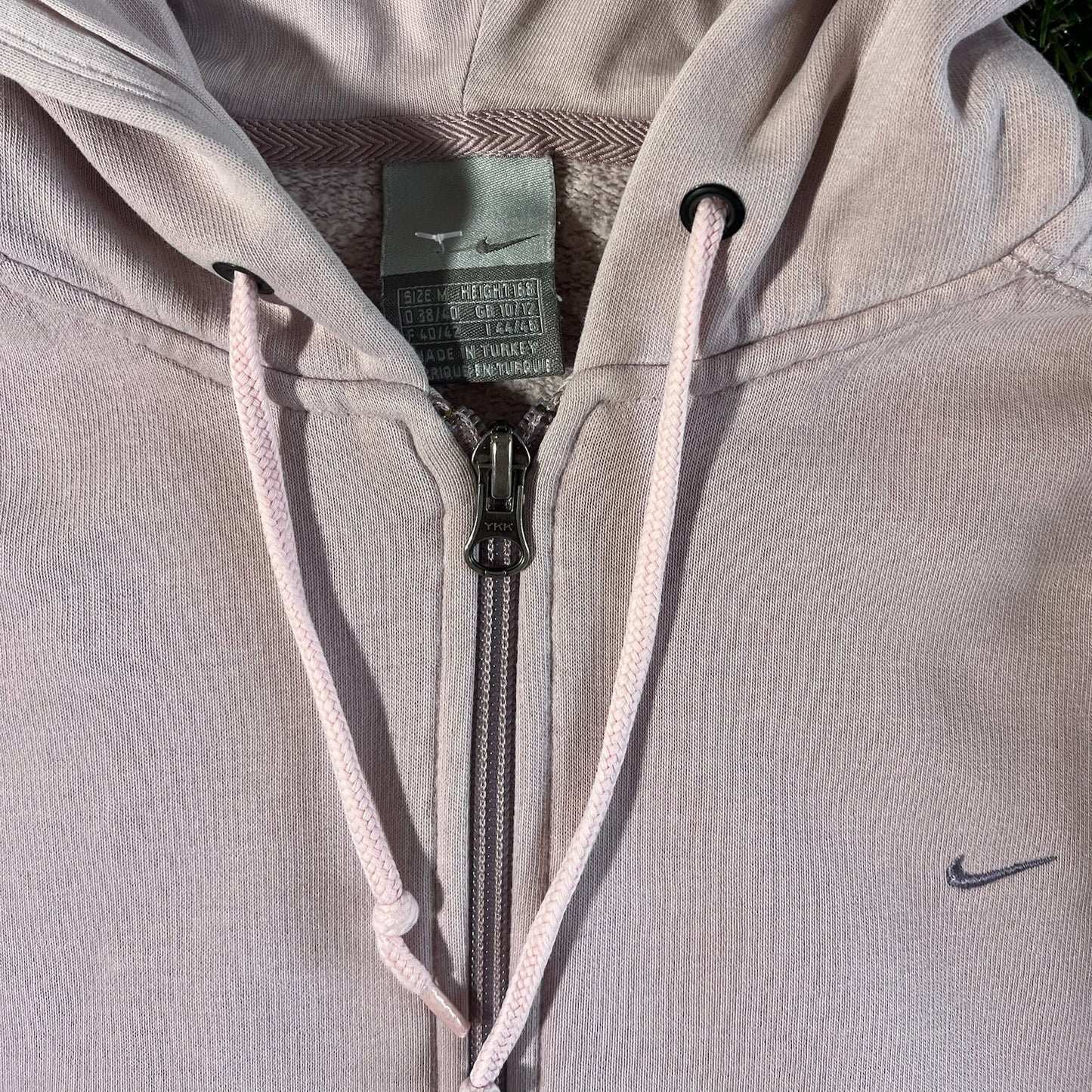 Nike Zipper Hooded Jacket - XS