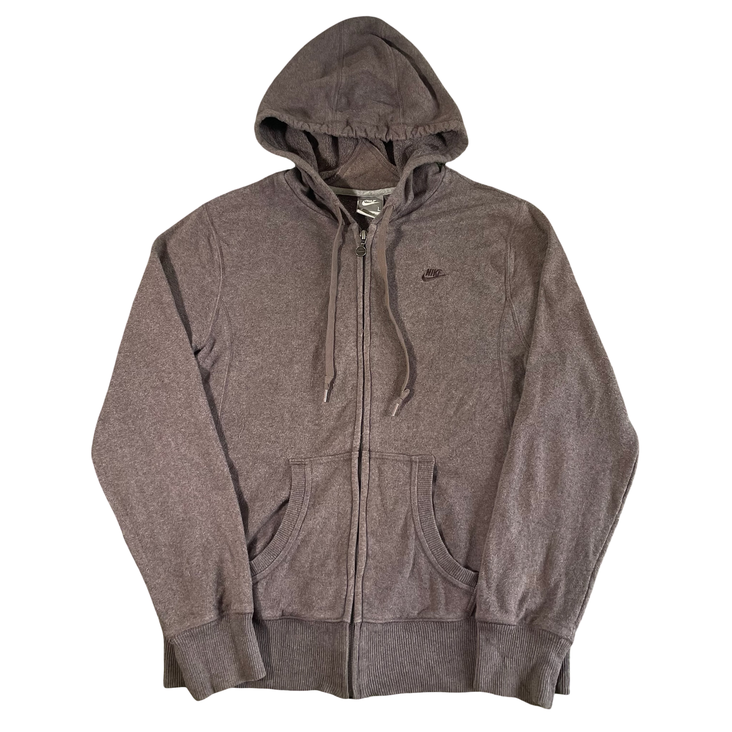Nike Zipper Hooded Jacket - L
