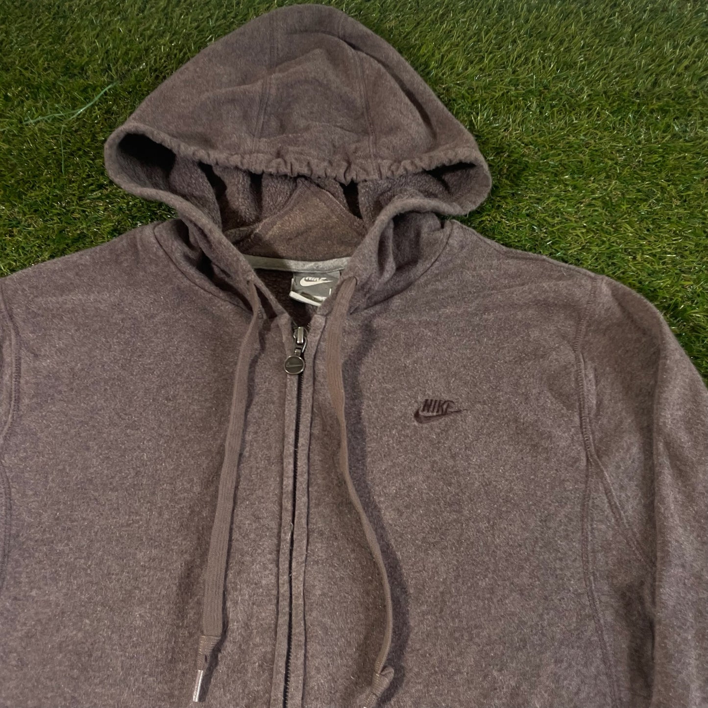 Nike Zipper Hooded Jacket - L