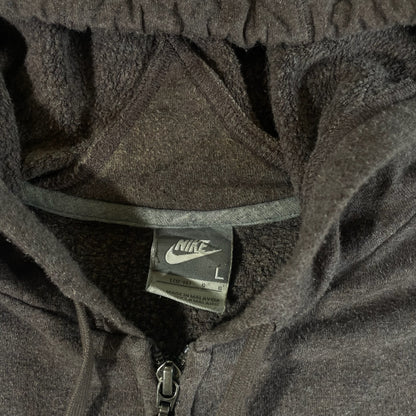 Nike Zipper Hooded Jacket - L