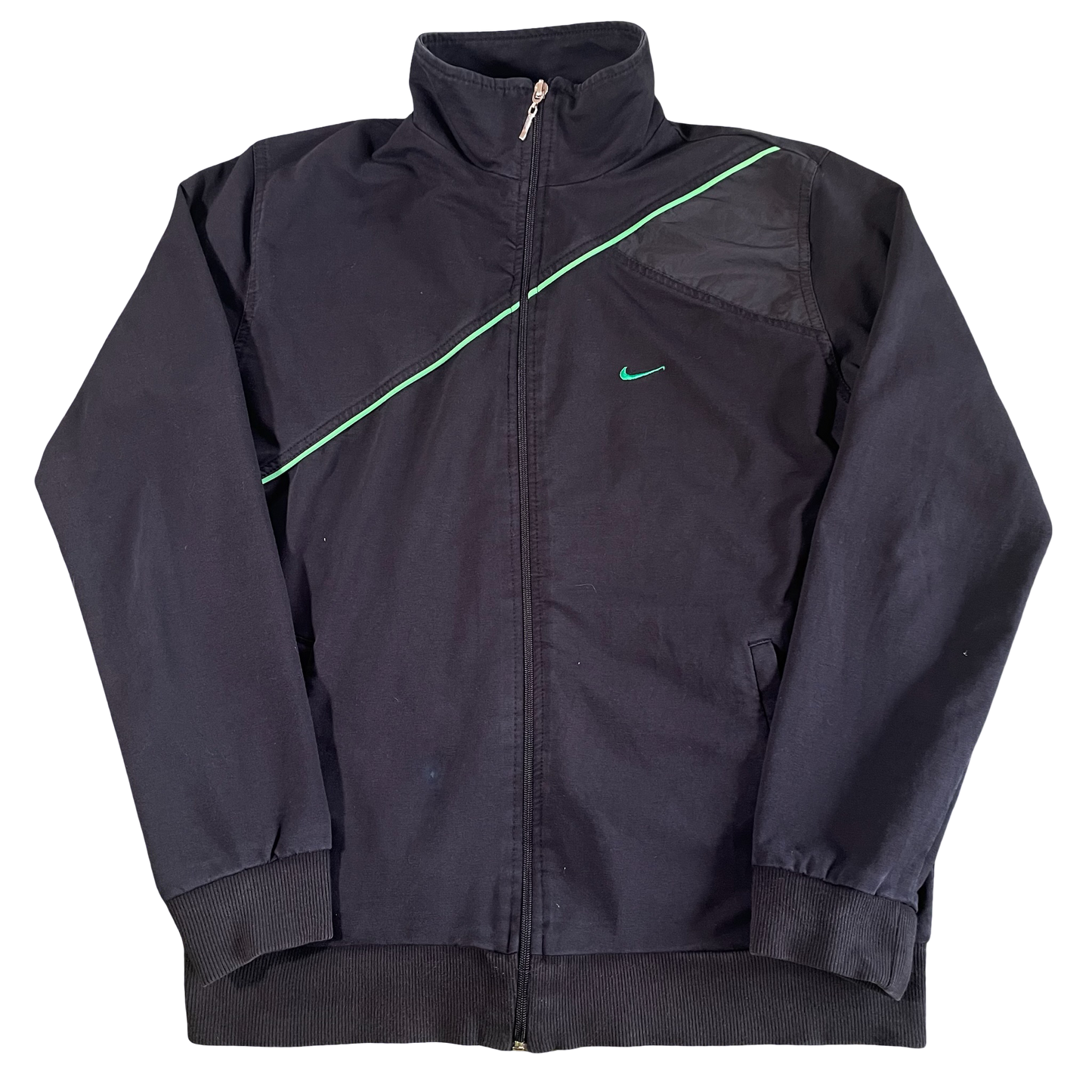 Nike Zipper Jacket Green - M