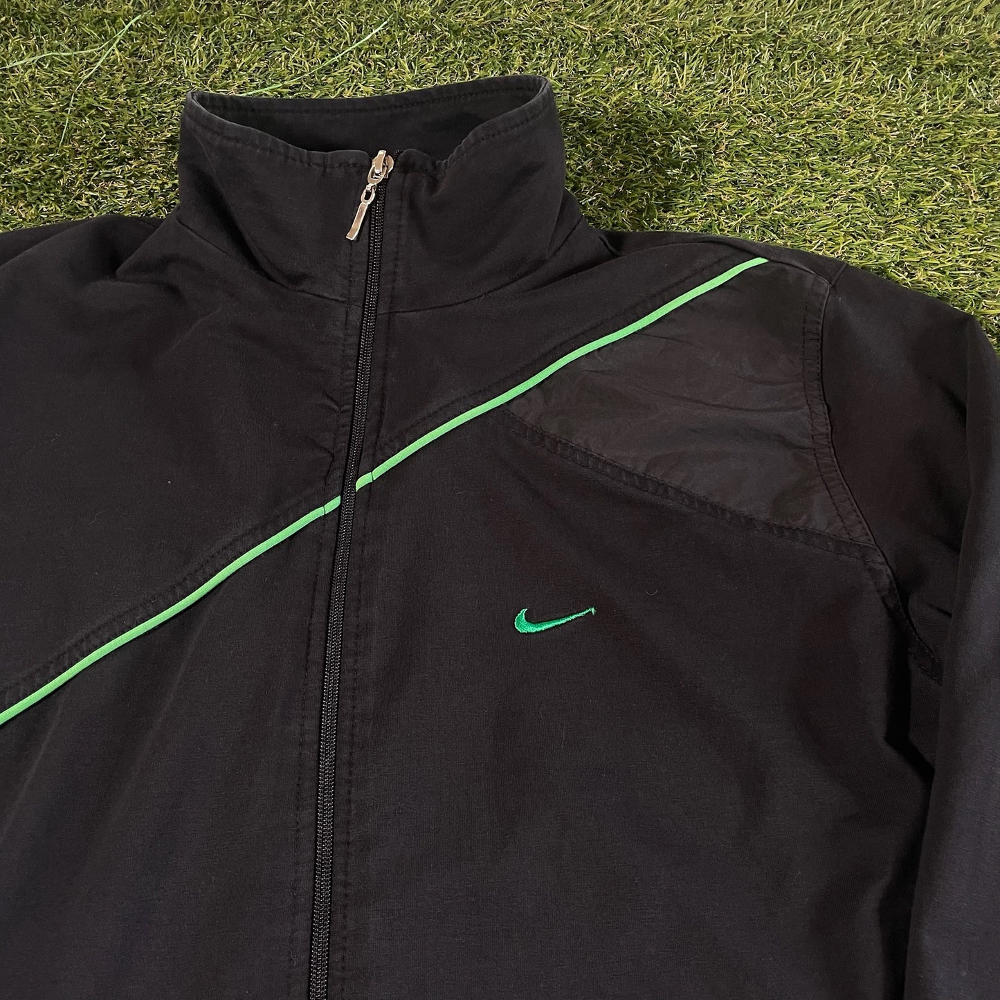 Nike Zipper Jacket Green - M